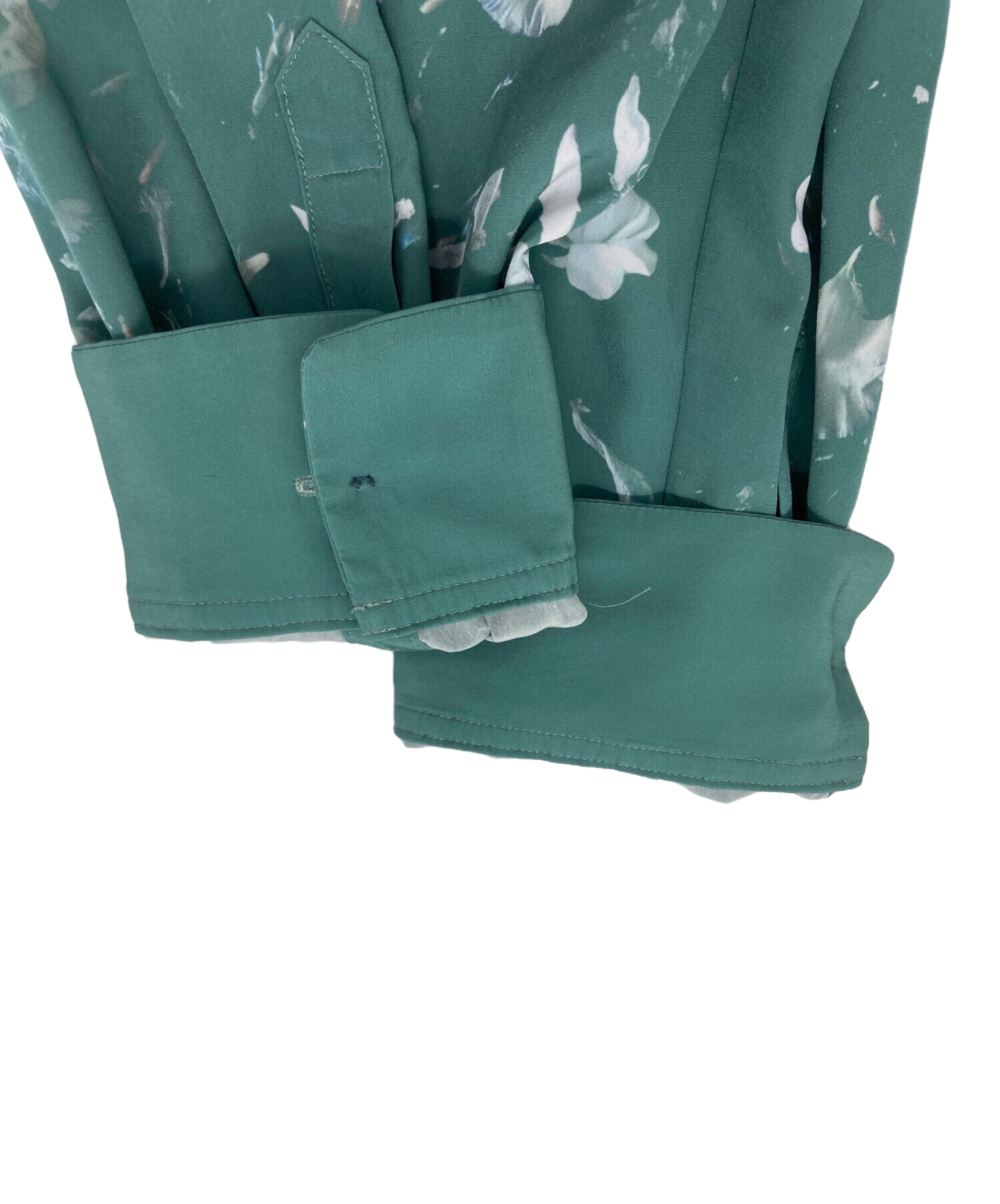 トップス LAD MUSICIAN RAIN FLOWER BIG SHIRT NEW ARRIVAL 花柄シャツ