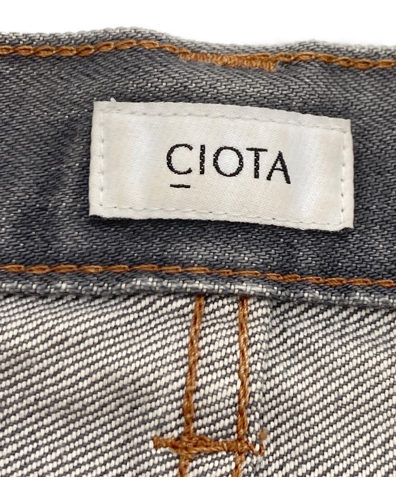 中古・古着通販】CIOTA (シオタ) 本藍スビンコットン13.5ozストレート 