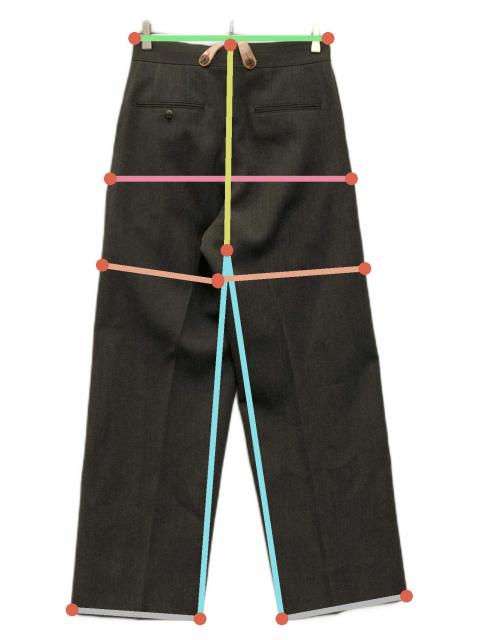 中古・古着通販】HUM VENT (ヒューベント) SOLIS CAVALRY TROUSERS