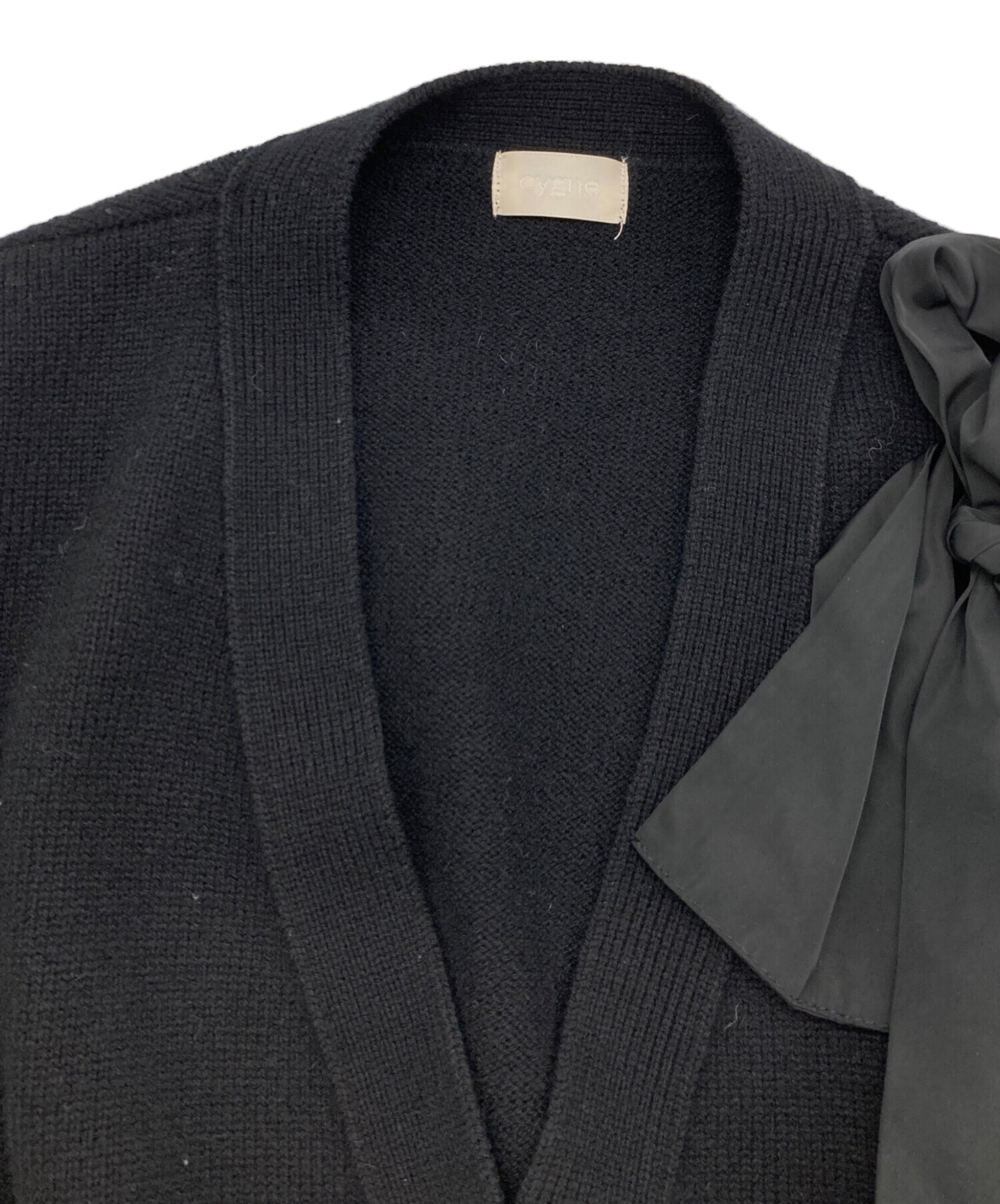 中古・古着通販】cygne (シーニュ) Adeline リボンカーディガン