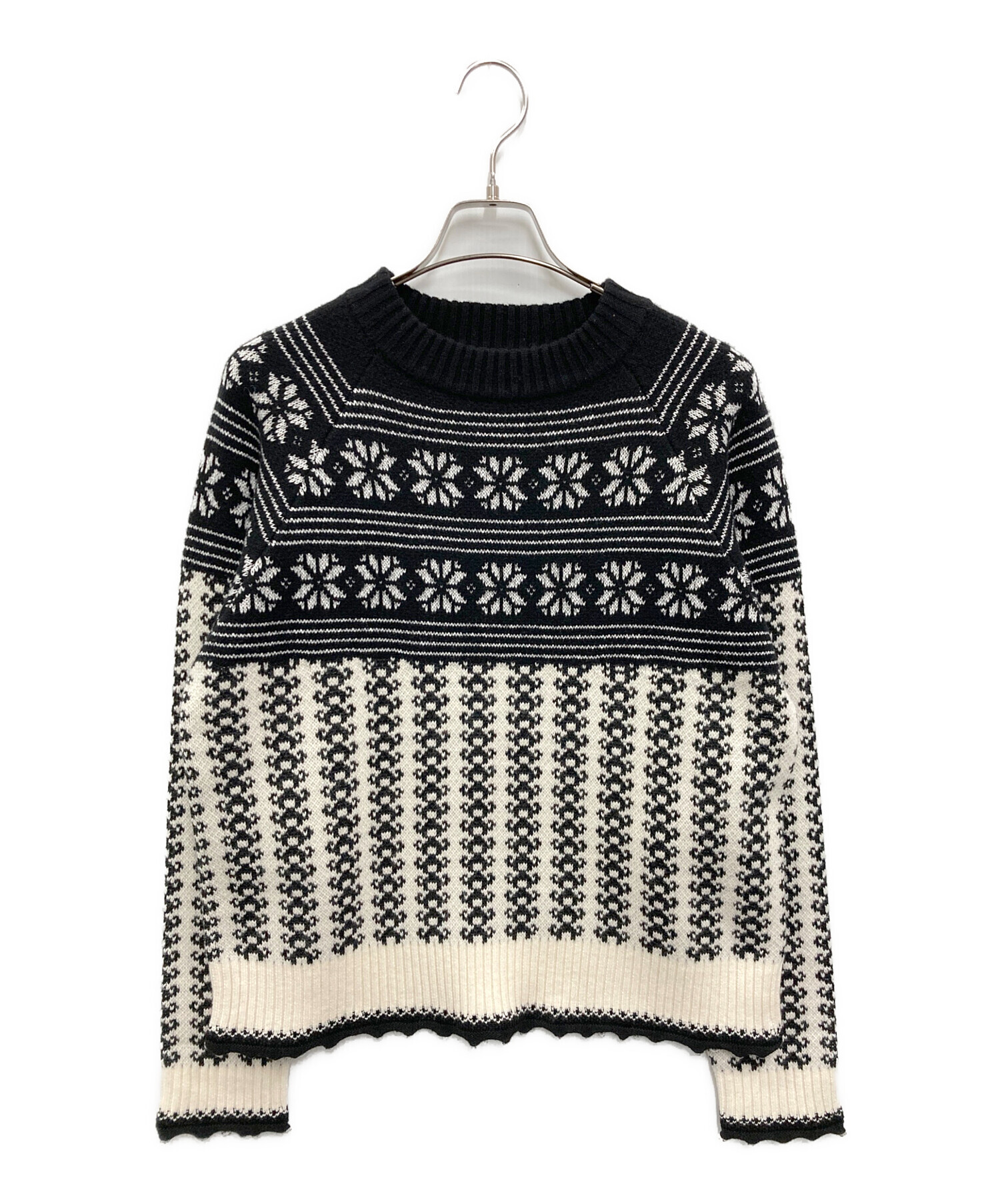 machatt ノルディックニット 中古・古着通販】machatt (マチャット) ノルディックジャガードニット