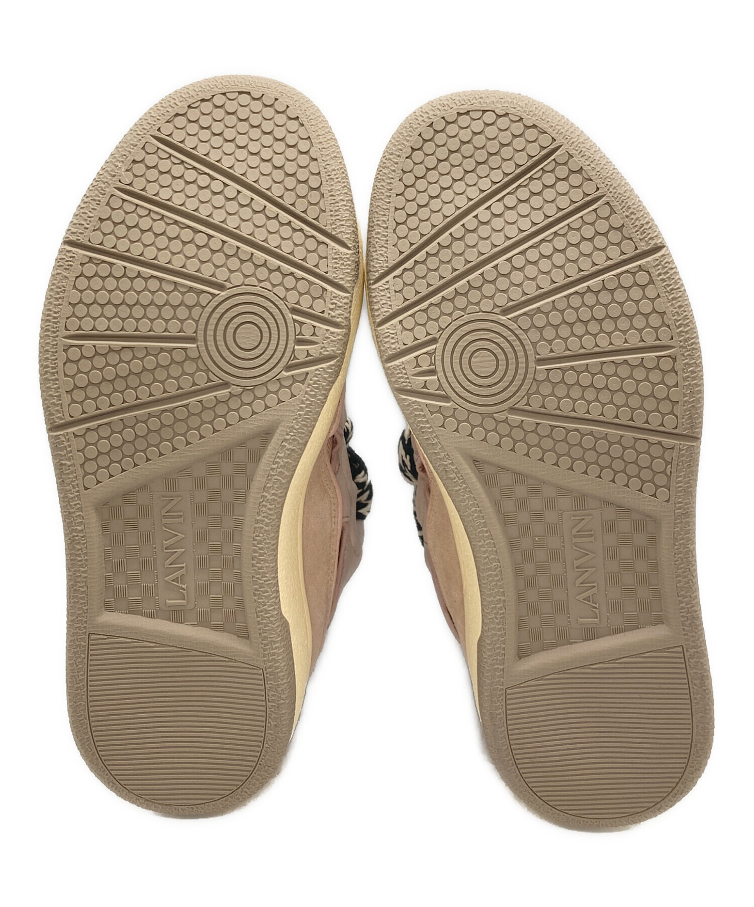 中古・古着通販】LANVIN (ランバン) Curb Sneakers ピンク サイズ:37