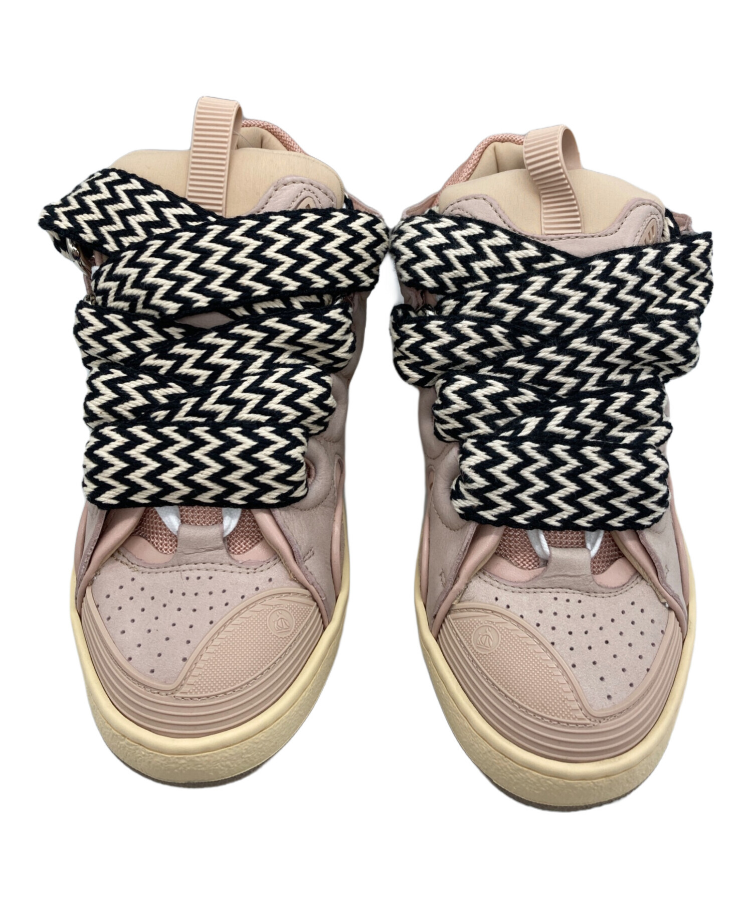 中古・古着通販】LANVIN (ランバン) Curb Sneakers ピンク サイズ:37