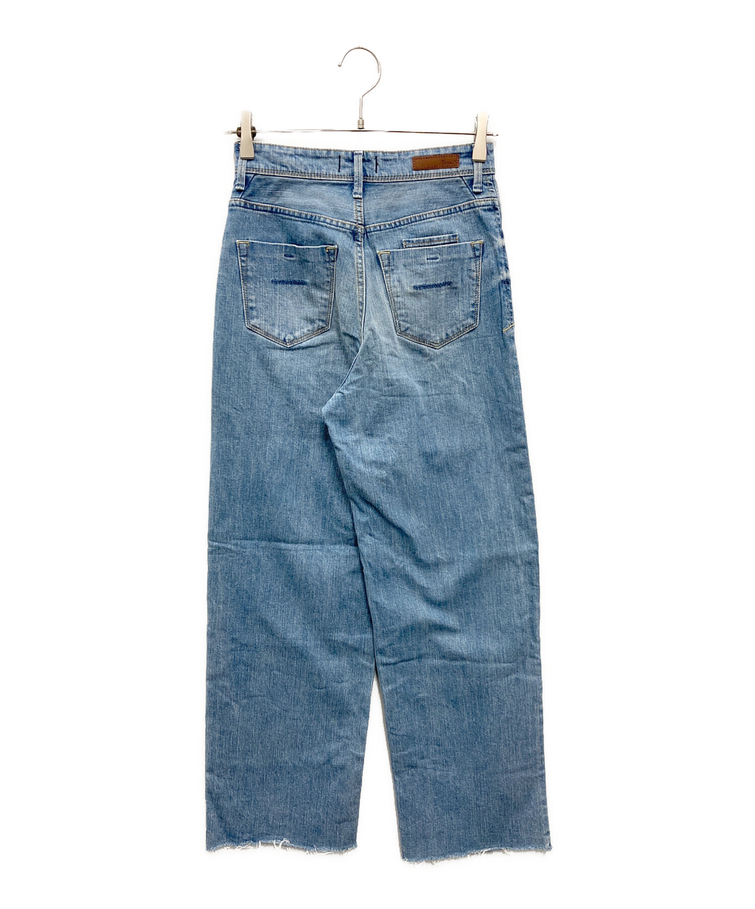 中古・古着通販】YANUK (ヤヌーク) LILITH WIDE STRAIGHTデニムパンツ