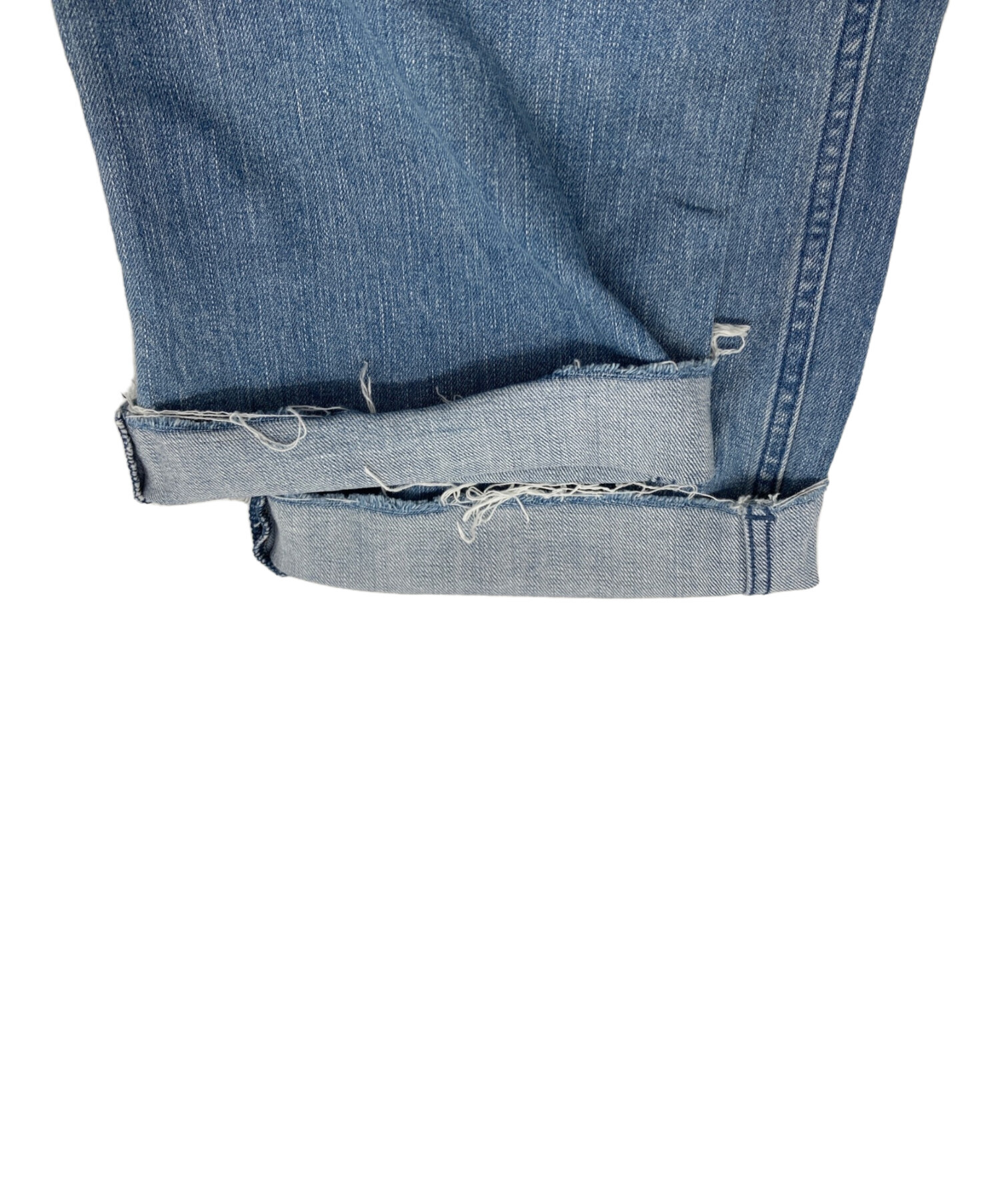 中古・古着通販】YANUK (ヤヌーク) LILITH WIDE STRAIGHTデニムパンツ