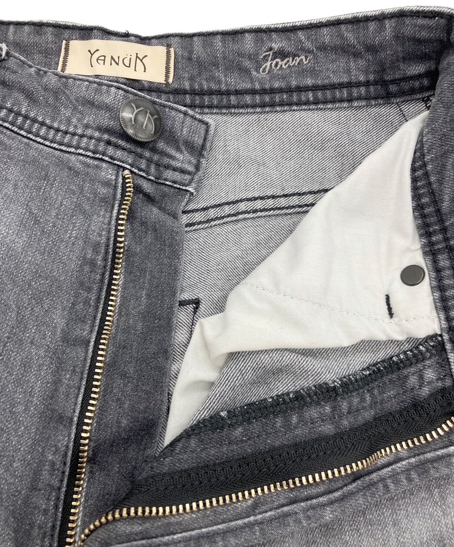 中古・古着通販】YANUK (ヤヌーク) JOAN ルーズストレート デニム