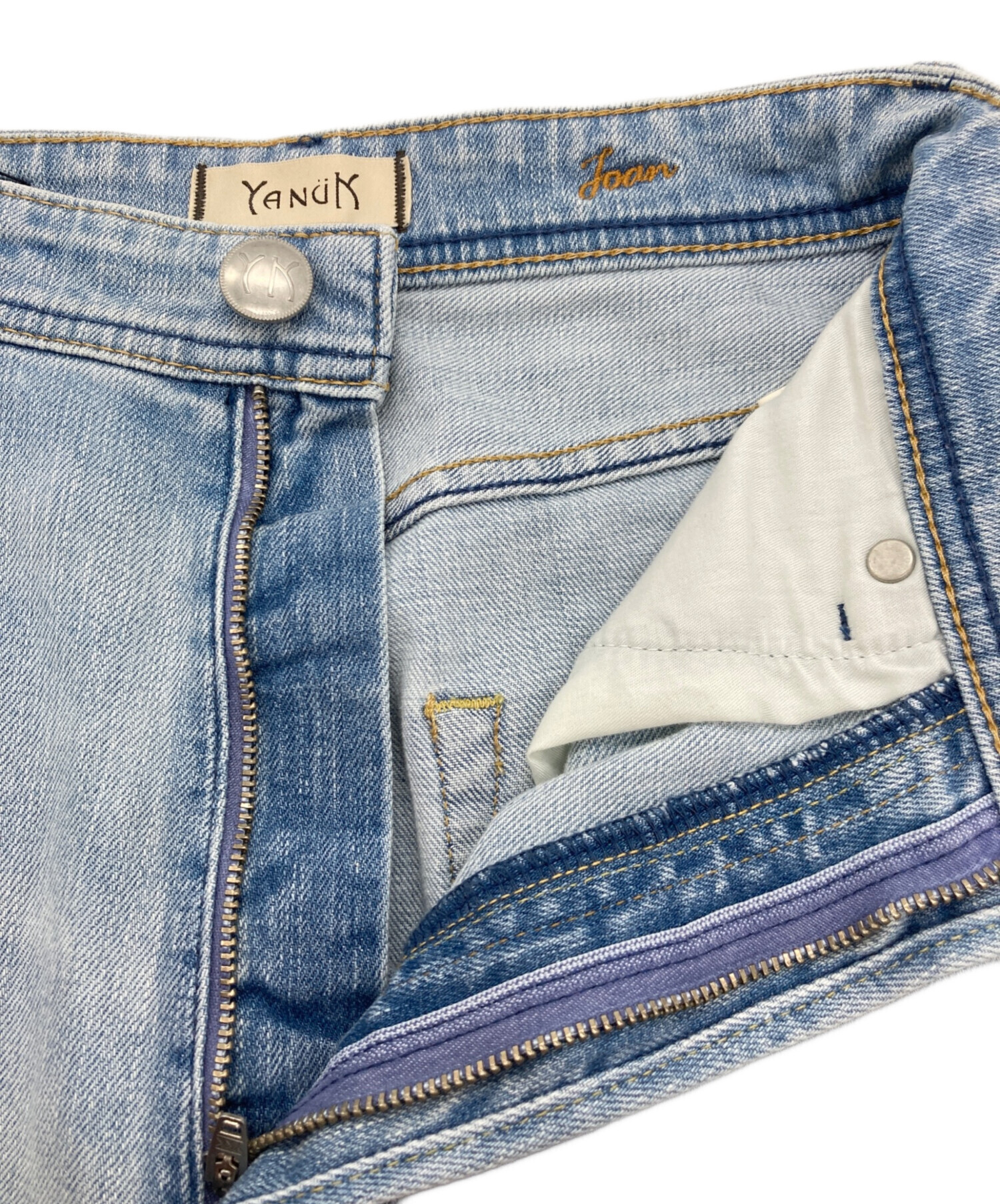 中古・古着通販】YANUK (ヤヌーク) JOAN ルーズストレート デニム