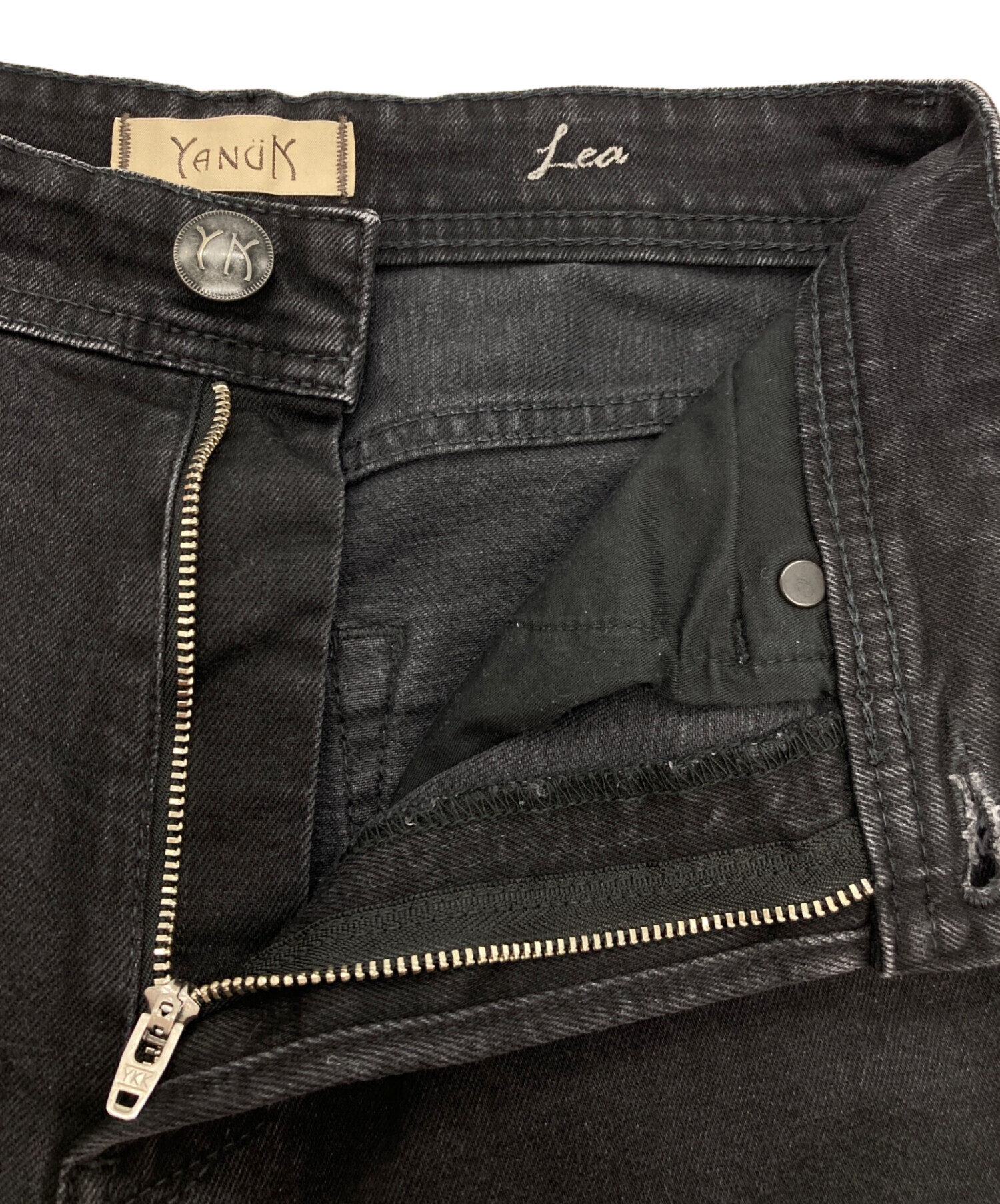 中古・古着通販】YANUK (ヤヌーク) ボーイズストレート デニムパンツ