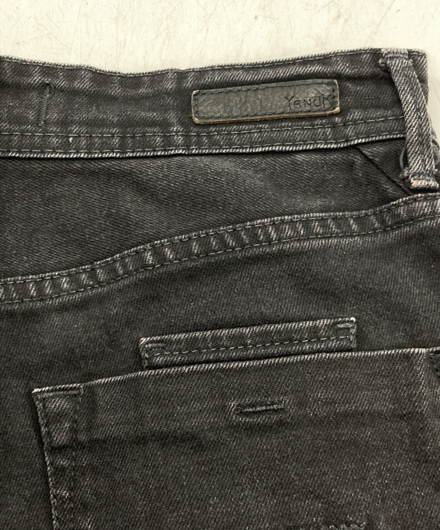 中古・古着通販】YANUK (ヤヌーク) ボーイズストレート デニムパンツ