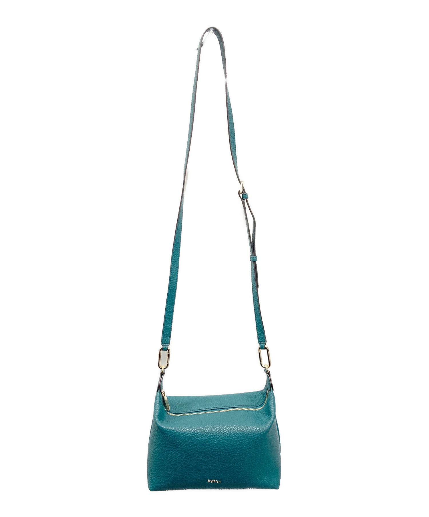 中古・古着通販】FURLA (フルラ) TEIA L CROSSBODYバッグ グリーン