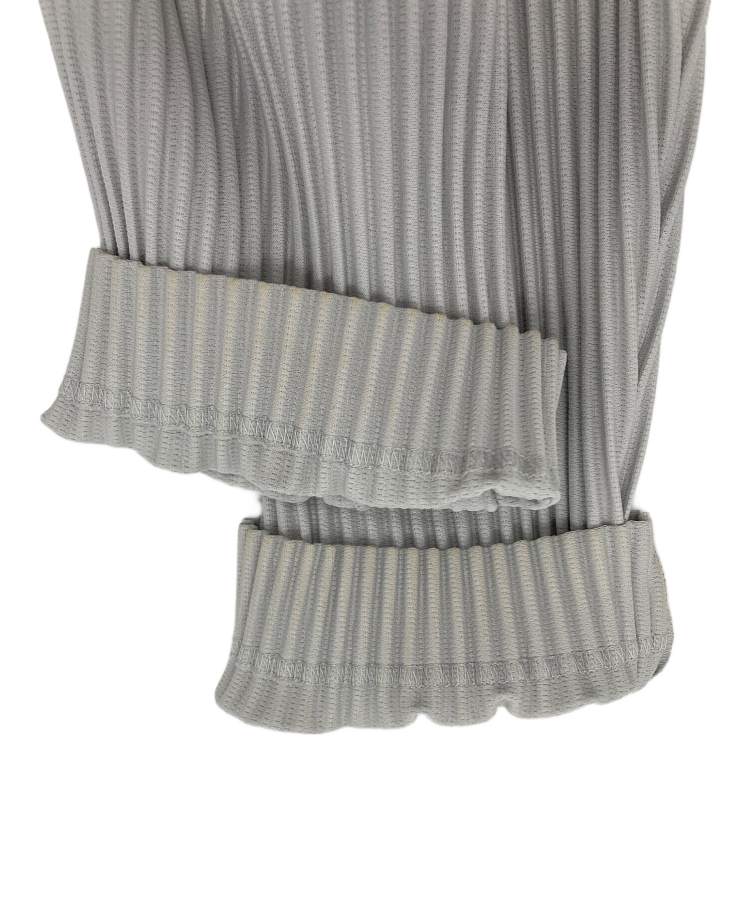 【王子さま専用】オムプリッセ　プリーツ　メンズ　ジャケット　ライトグレー　M 中古・古着通販】HOMME PLISSE ISSEY MIYAKE (オム プリッセ イッセイ