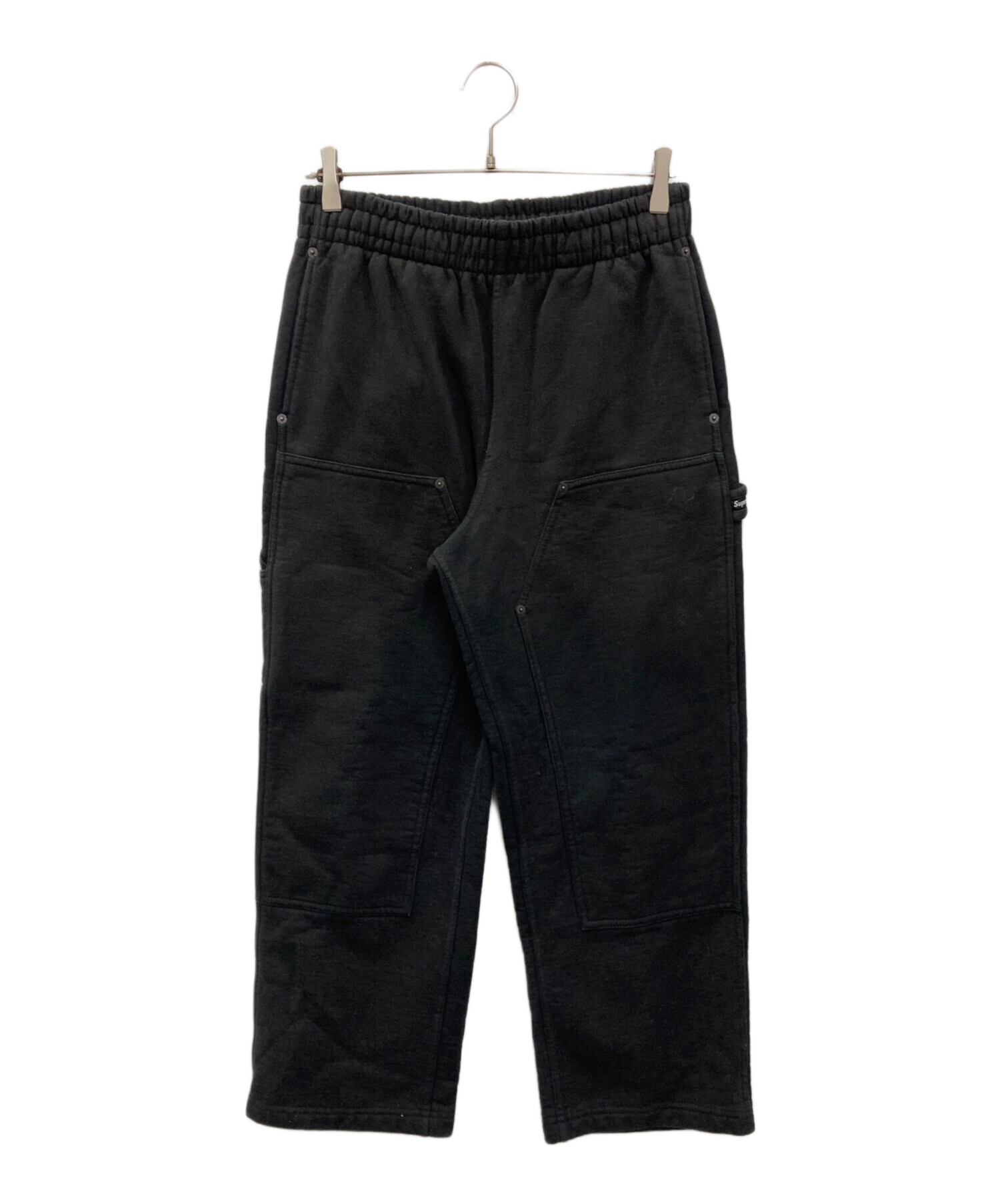 Supreme DoubleKnee Painter Sweatpant 黒 S 中古・古着通販】Supreme (シュプリーム) Double Knee Painter
