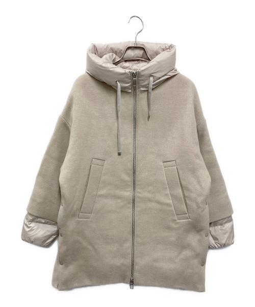 中古・古着通販】DUNO (デュノ) ウールナイロンカシミヤ切替ダウン