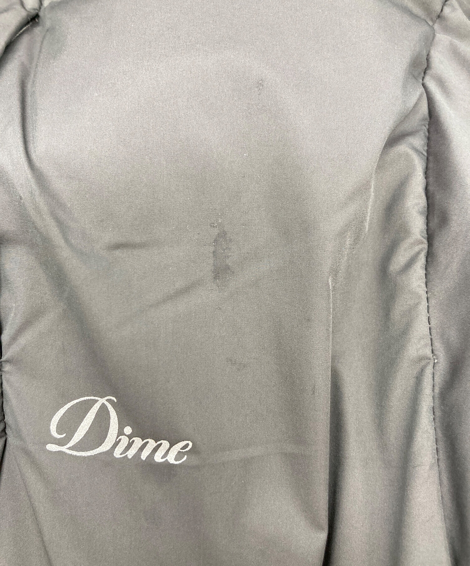 Dime(ダイム) KNOWTEC Puffer Jacket コーデュロイ パファー ジャケット メンズ JPN：L 【中古】【ブランド古着バズストア】 中古・古着通販】Dime (ダイム) パファージャケット グレー サイズ:S