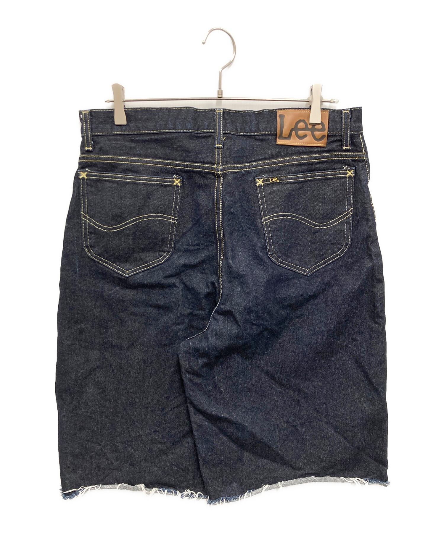中古・古着通販】LEE (リー) RIDER WIDE SHORTS インディゴ サイズ:L