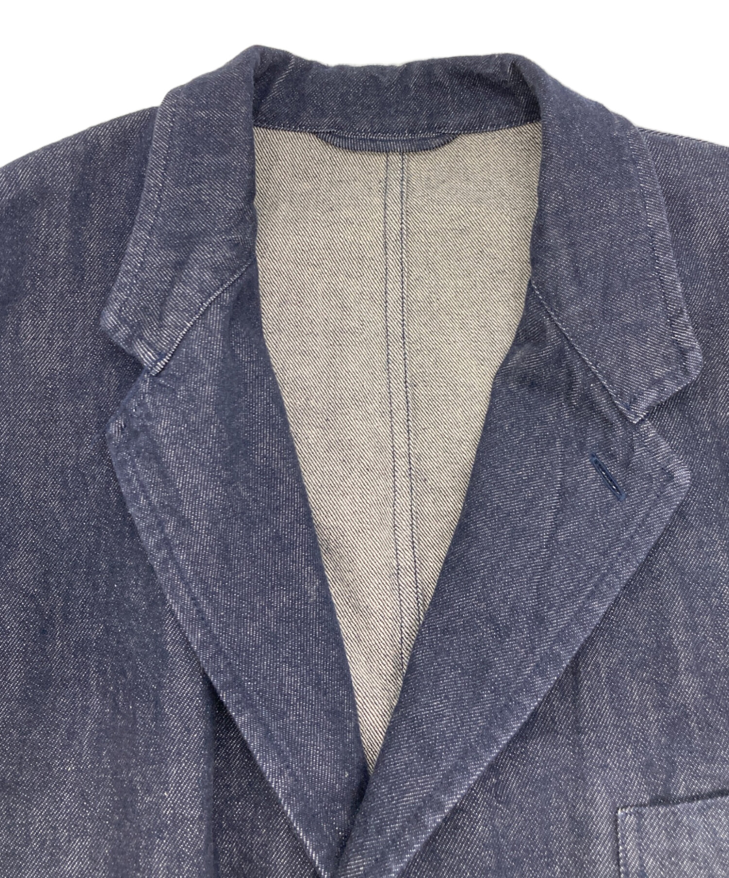 中古・古着通販】COMOLI (コモリ) NAVY DENIM JACKET インディゴ