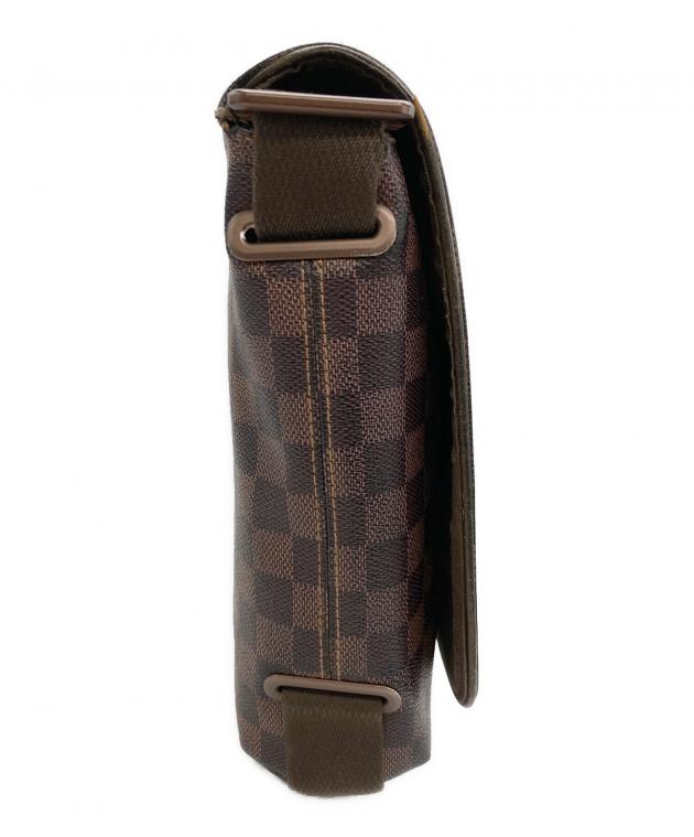 ルイヴィトン ダミエエベヌ ブルックリンMM ショルダーバッグ N51211 中古・古着通販】LOUIS VUITTON (ルイ ヴィトン) ダミエ ブルックリン