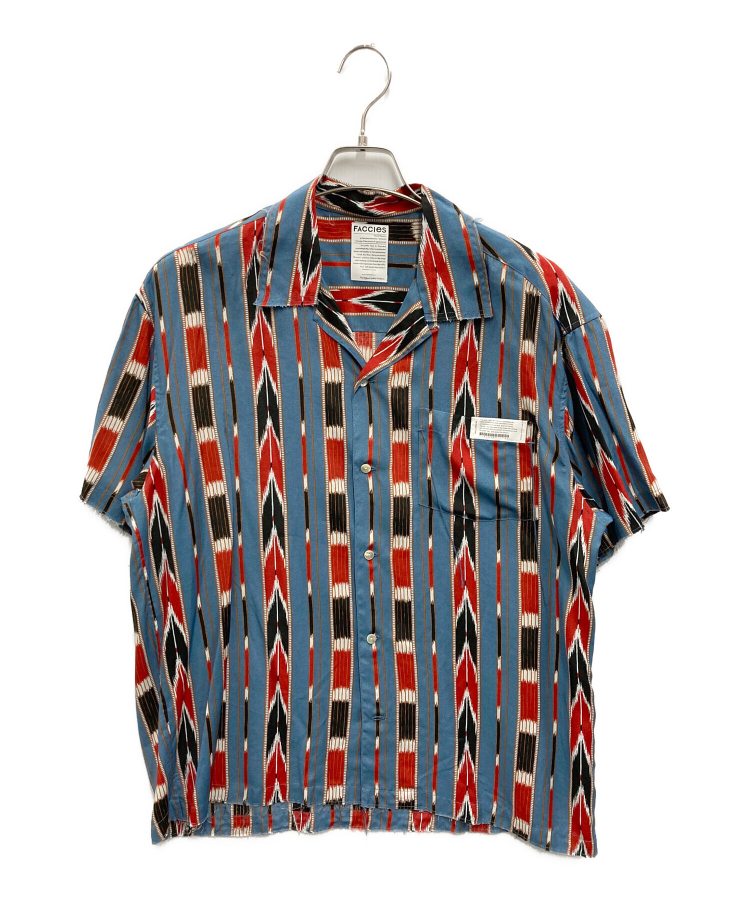 中古・古着通販】FACCIES (ファッチーズ) NATIVE AMERICAN OPEN SHIRT