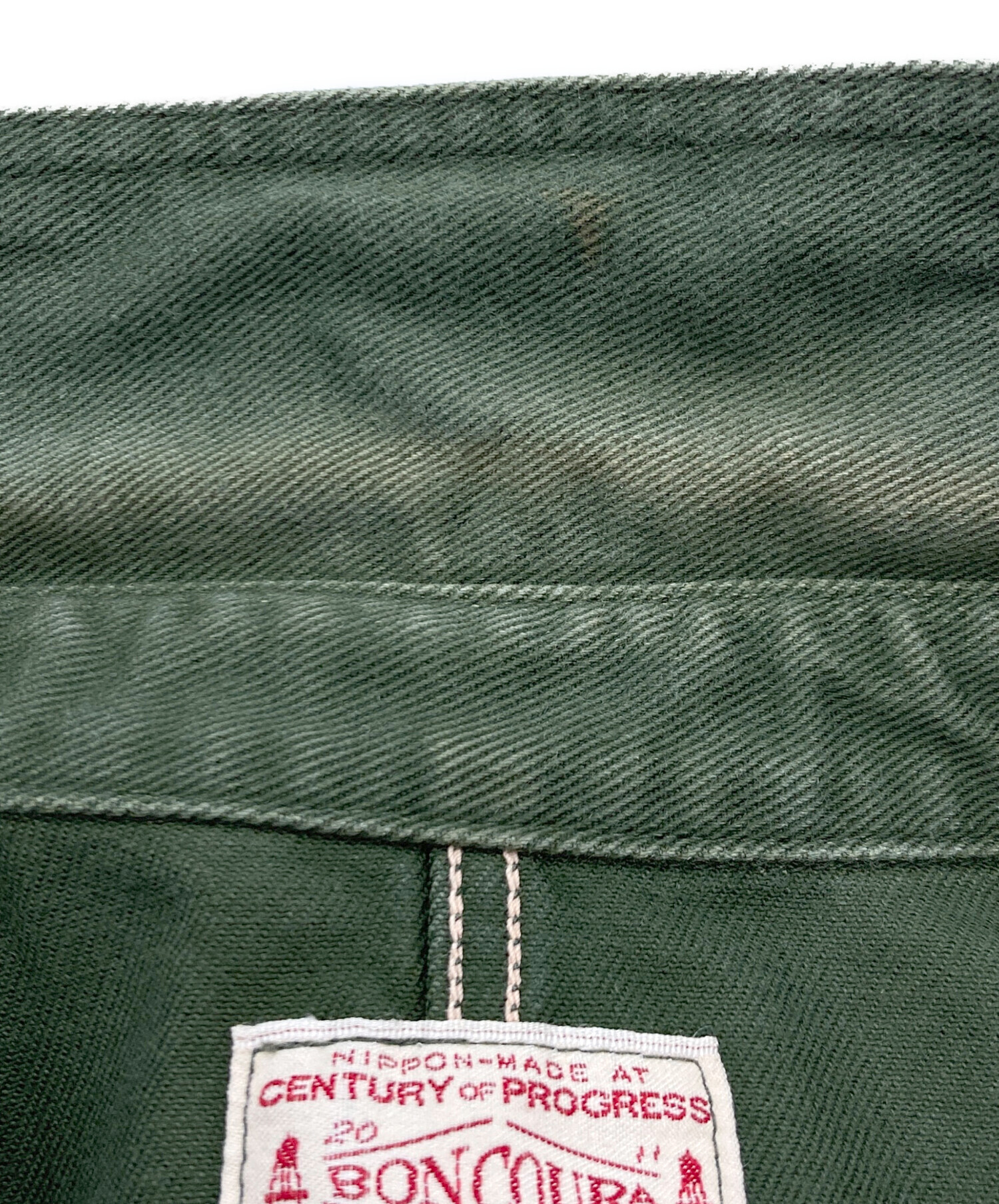 中古・古着通販】BONCOURA (ボンクラ) Coverall English Twill Olive