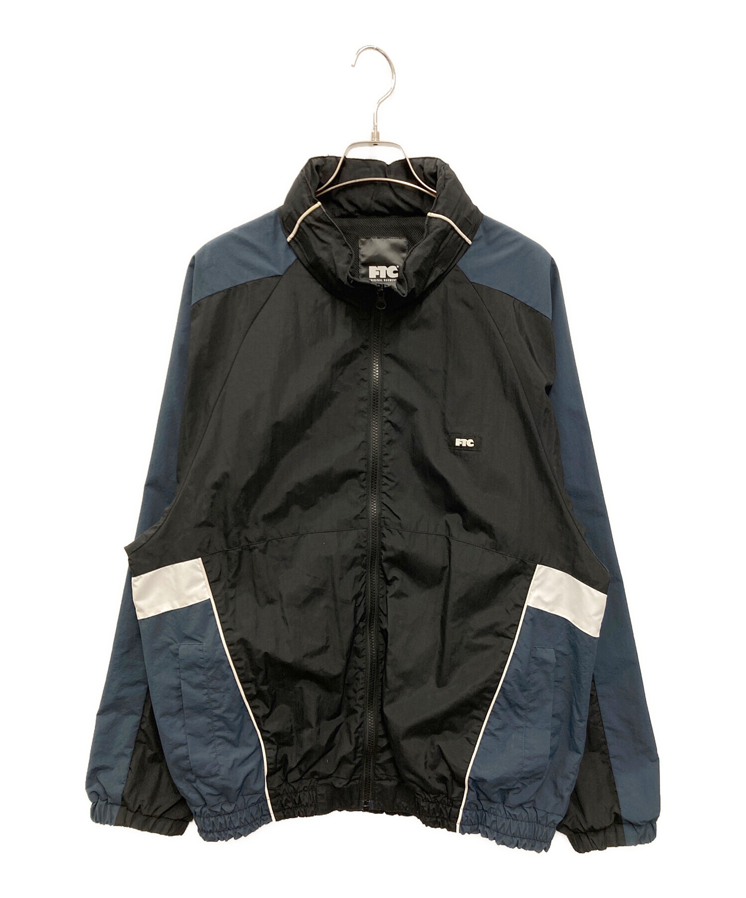 中古・古着通販】FTC (エフティーシー) NYLON TRACK JACKET ブラック