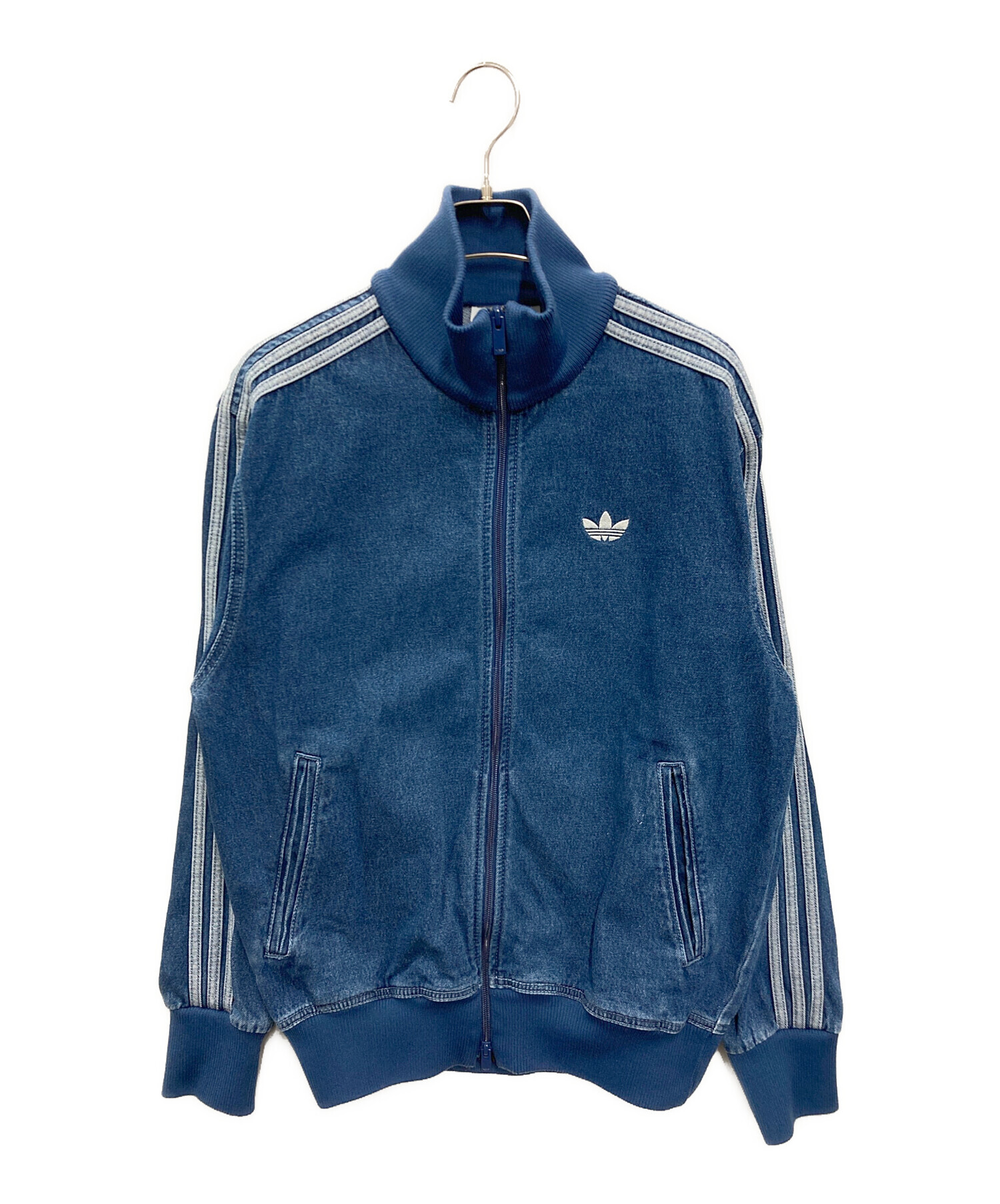 adidas DENIM FIREBIRD TRACKTOP Lサイズ 中古・古着通販】adidas (アディダス) DENIM FIREBIRD TRACKTOP