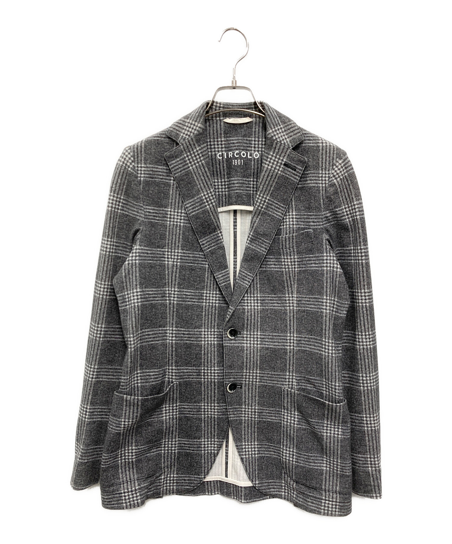 中古・古着通販】Circolo 1901 (チルコロ1901) チェック2Bテーラード