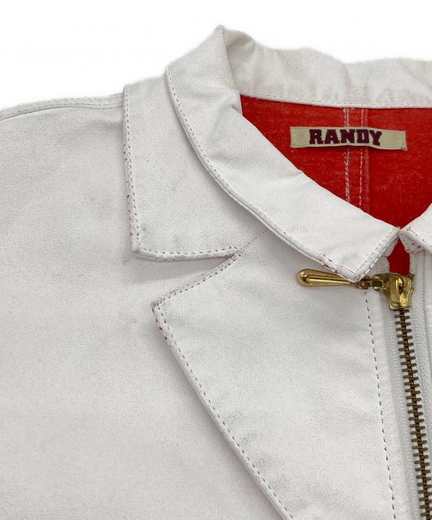 中古・古着通販】Randy (ランディー) コーティングジャケット ホワイト