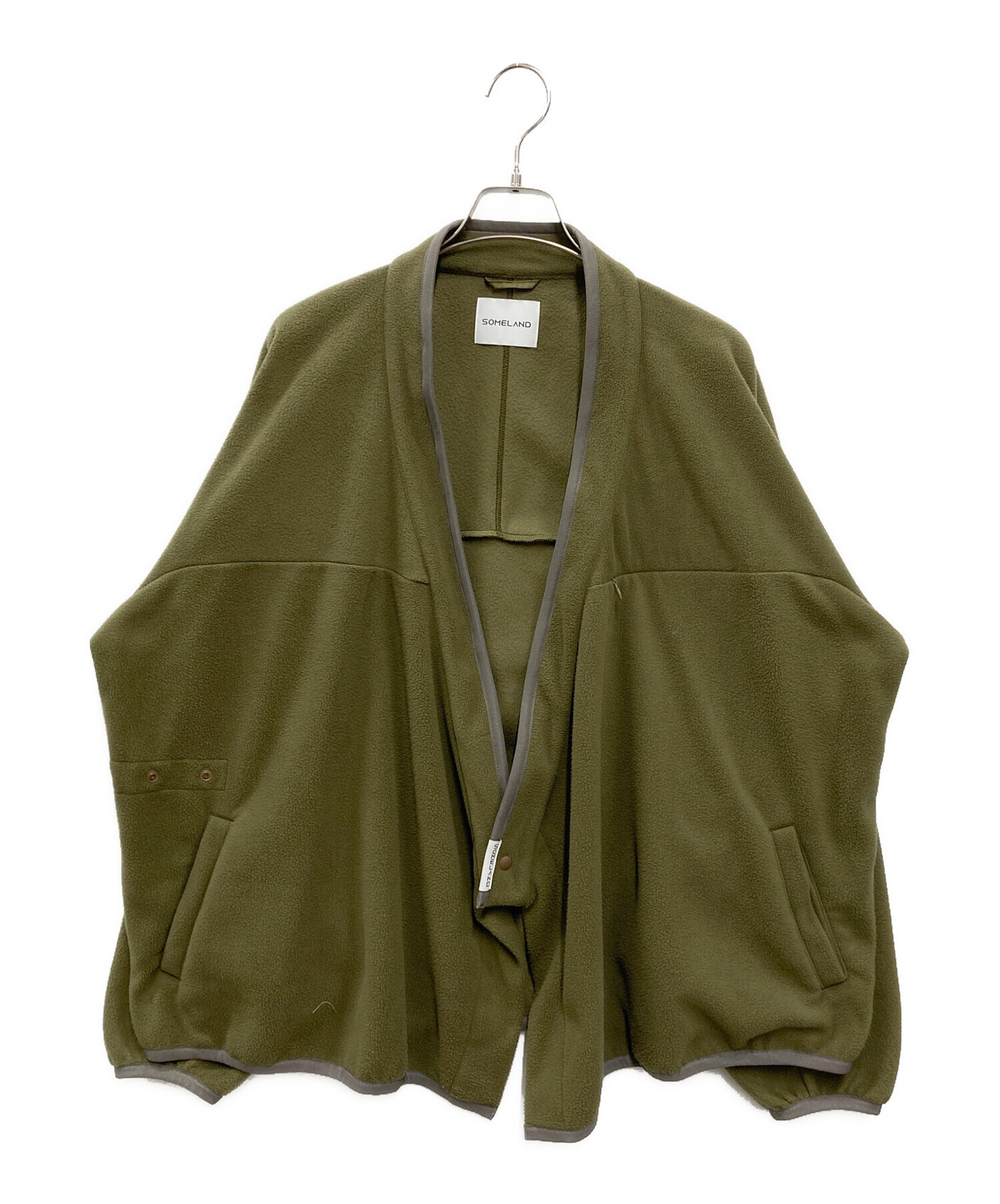中古・古着通販】SOMELAND (サムランド) y-COLLAR FLEECE JACKET