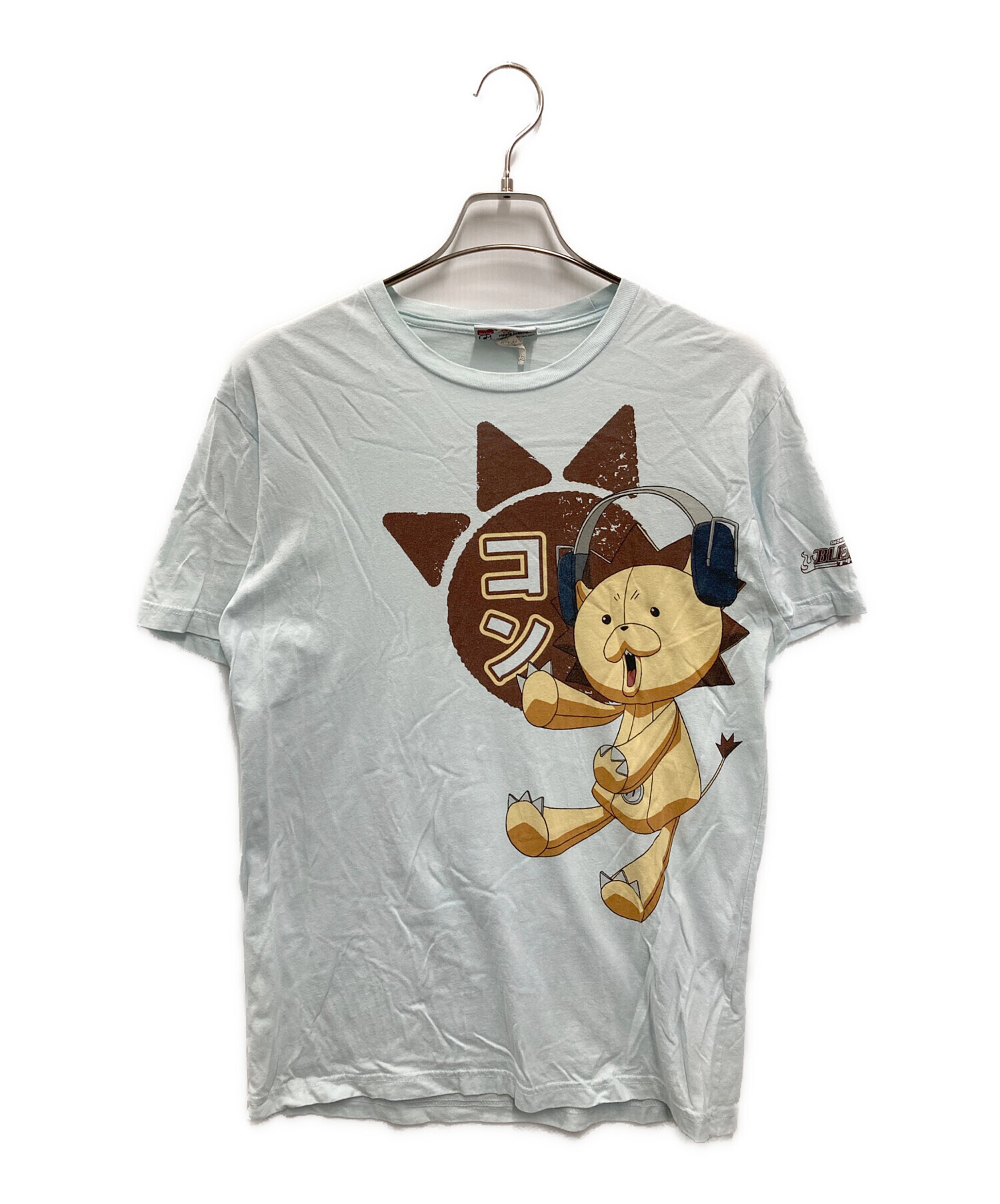 中古・古着通販】BLEACH (ブリーチ) 【古着】プリントTシャツ ブルー 