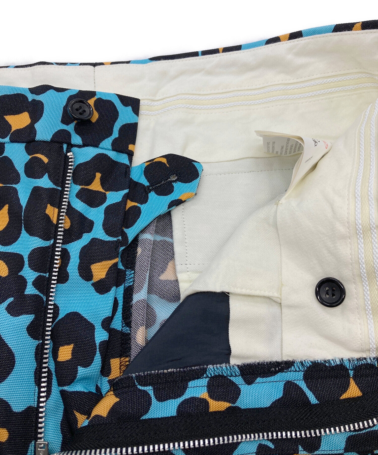コムデギャルソンオムプリュス　ハーフデニムパンツ　ブルー 中古・古着通販】COMME des GARCONS HOMME PLUS (コムデギャルソンオム
