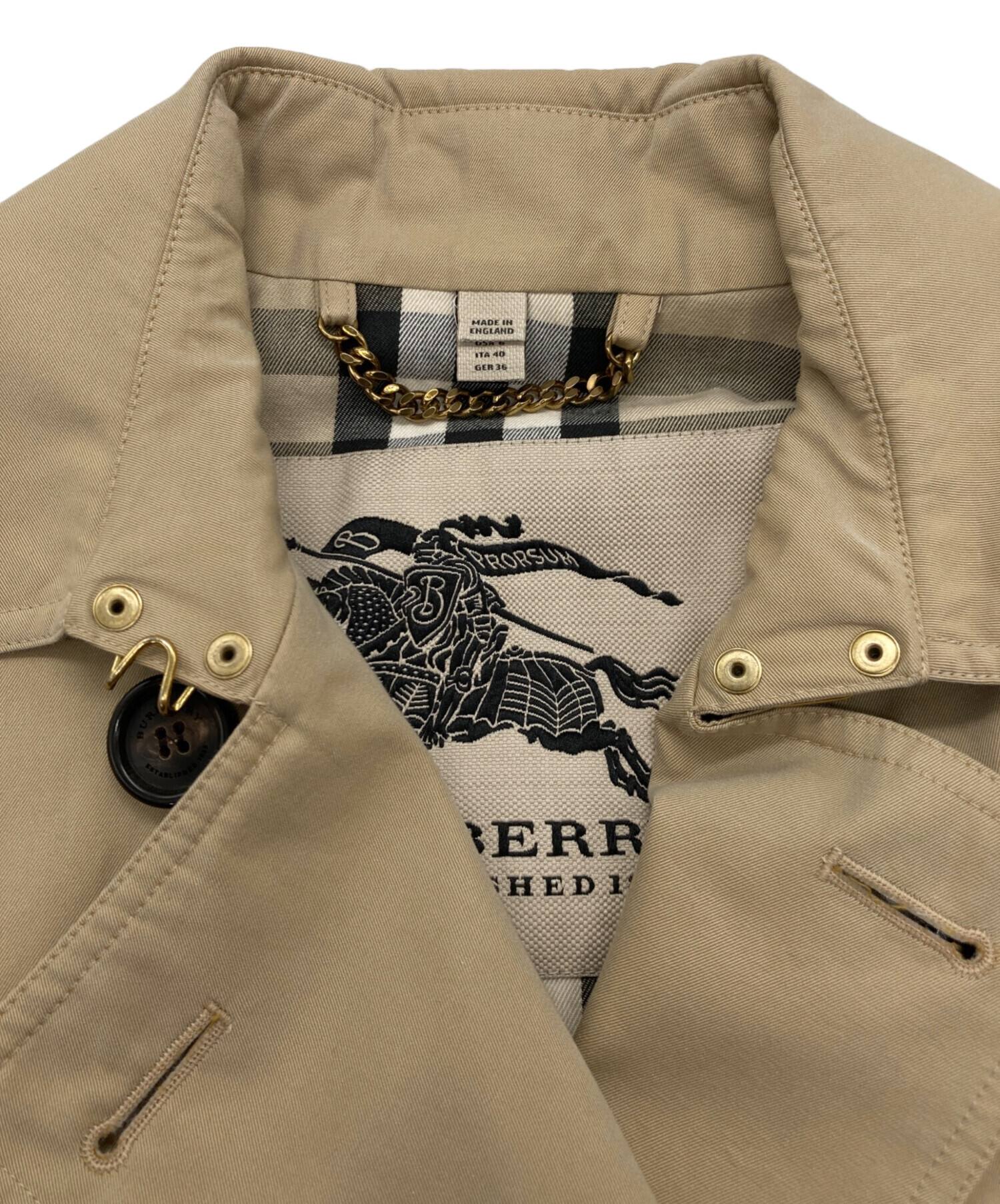 中古・古着通販】BURBERRY (バーバリー) BURBERRY トレンチコート