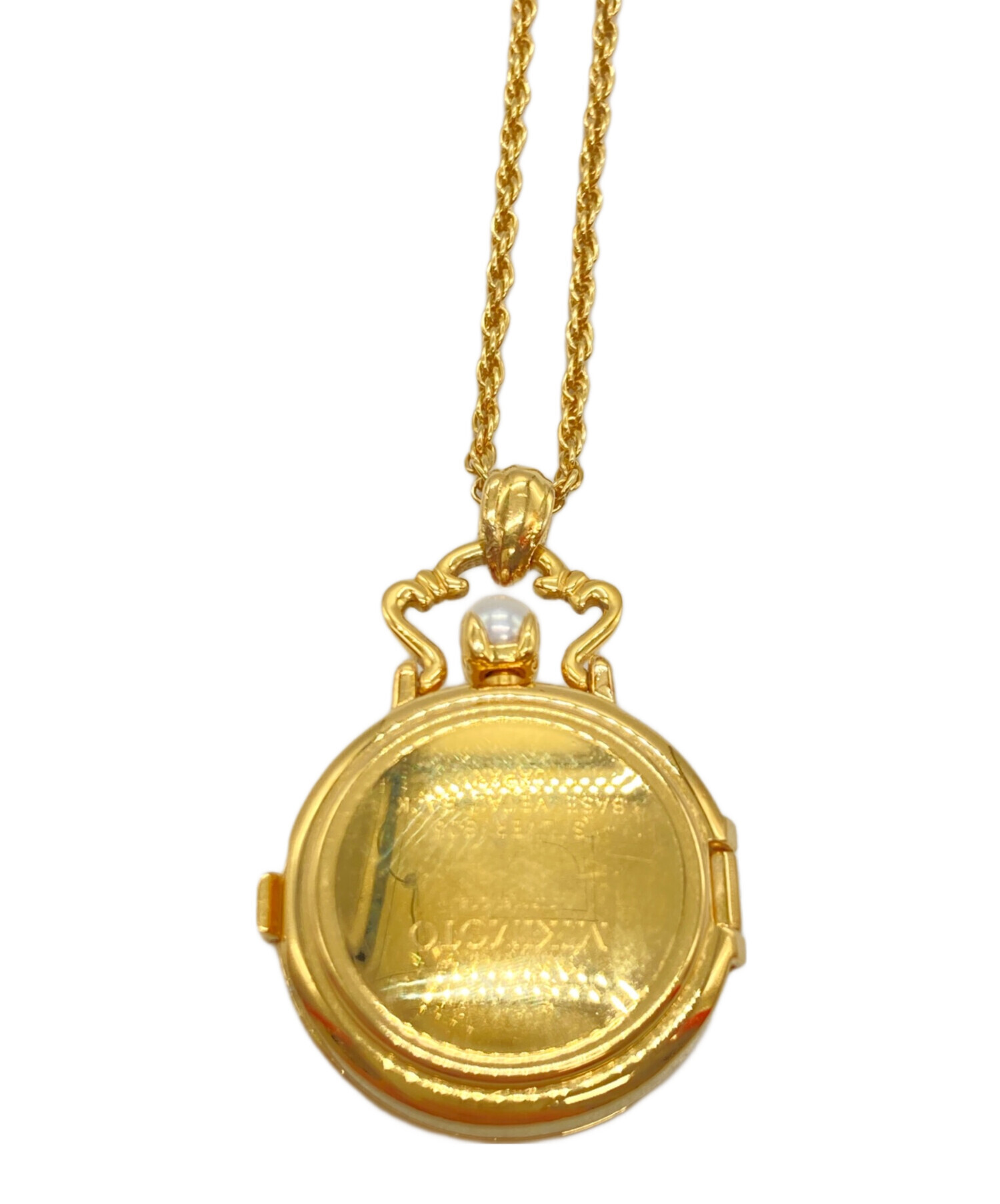 中古・古着通販】MIKIMOTO (ミキモト) ペンダントウォッチネックレス