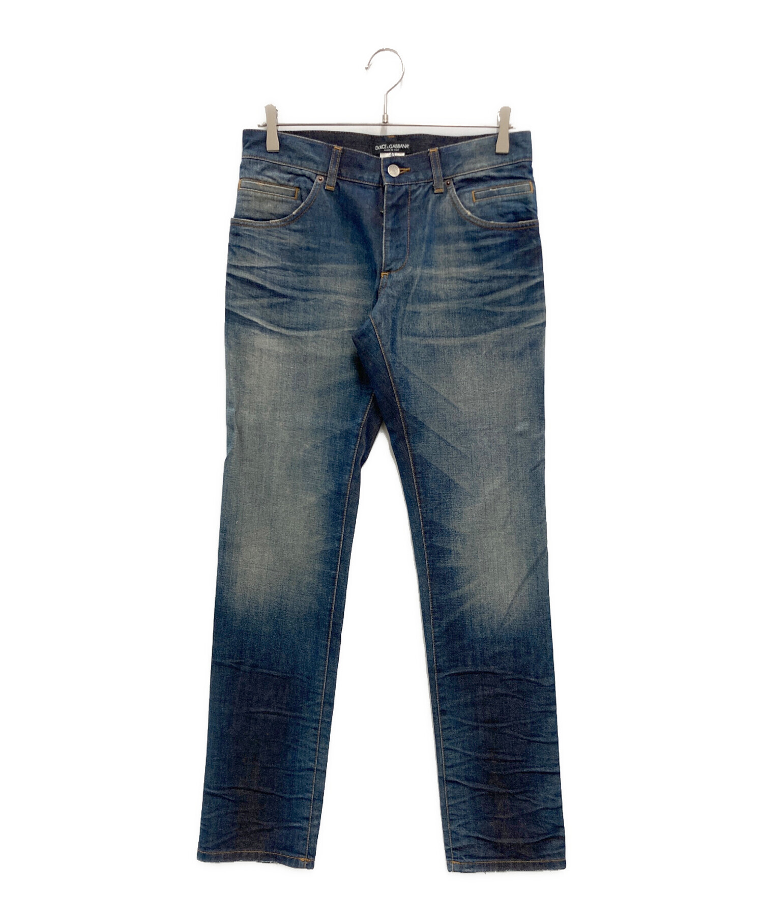 DOLCE&GABBANA デニムパンツ 46(M位) インディゴ(デニム) 【古着】【中古】 中古・古着通販】DOLCE & GABBANA (ドルチェ＆ガッバーナ) デニム