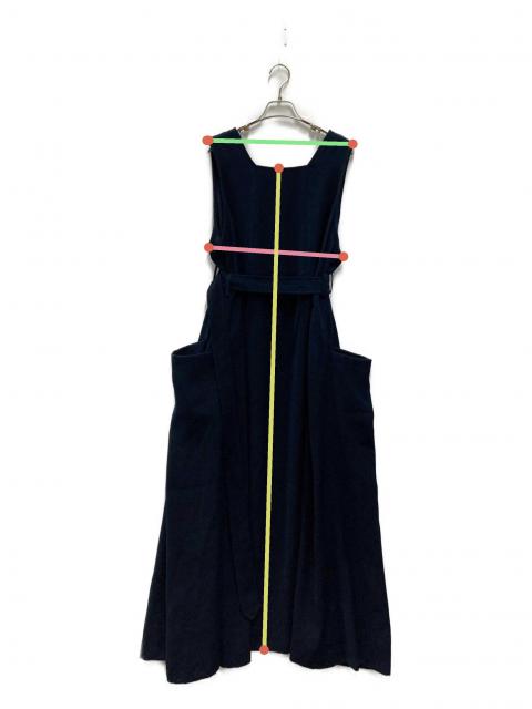 中古・古着通販】foufou (フーフー) 2way toro jumper skirt ネイビー