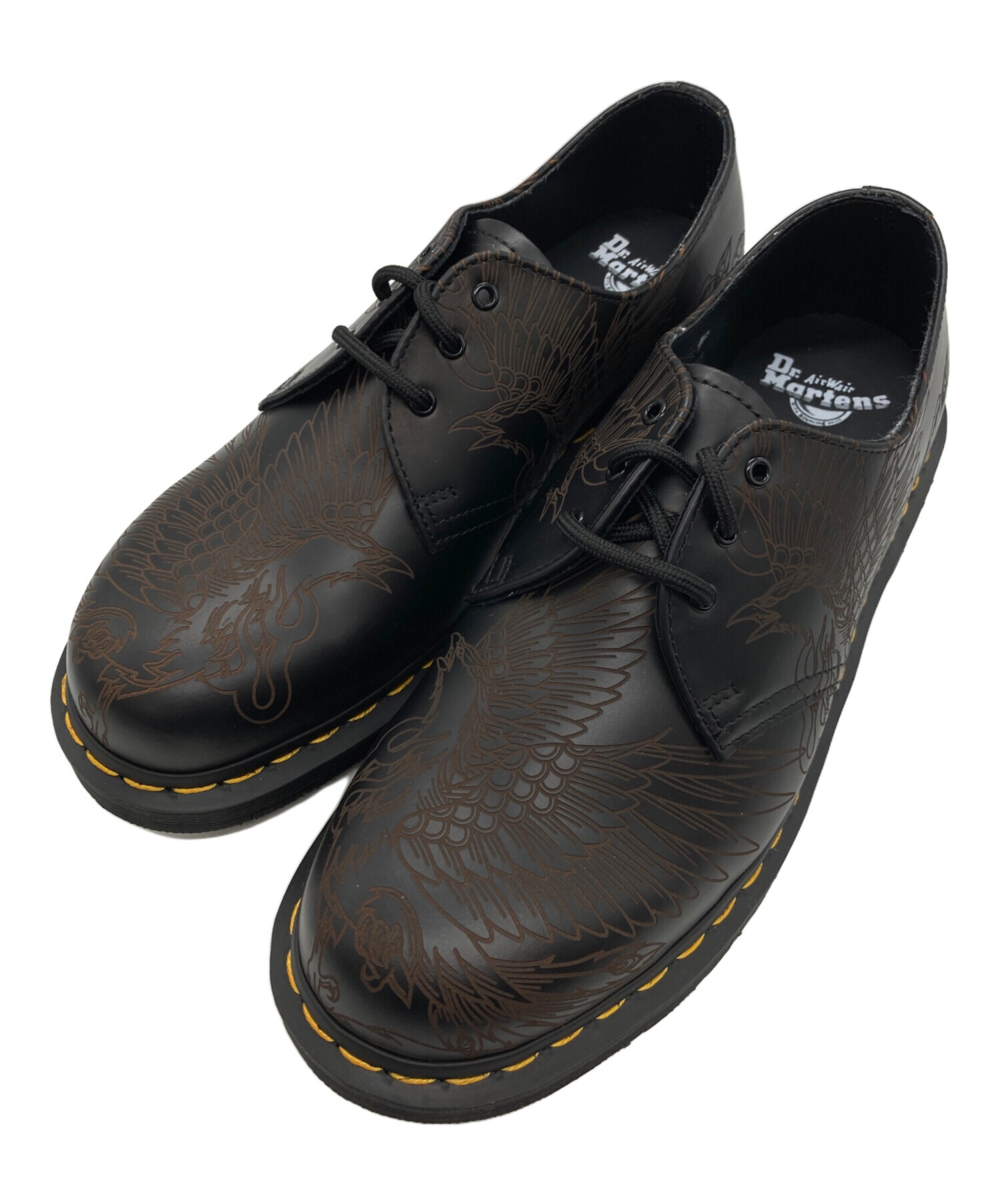 【新品未使用】　Dr. Martens ブラックエナメルドレスシューズ 中古・古着通販】Dr.Martens (ドクターマーチン) PHOENIX 3ホール