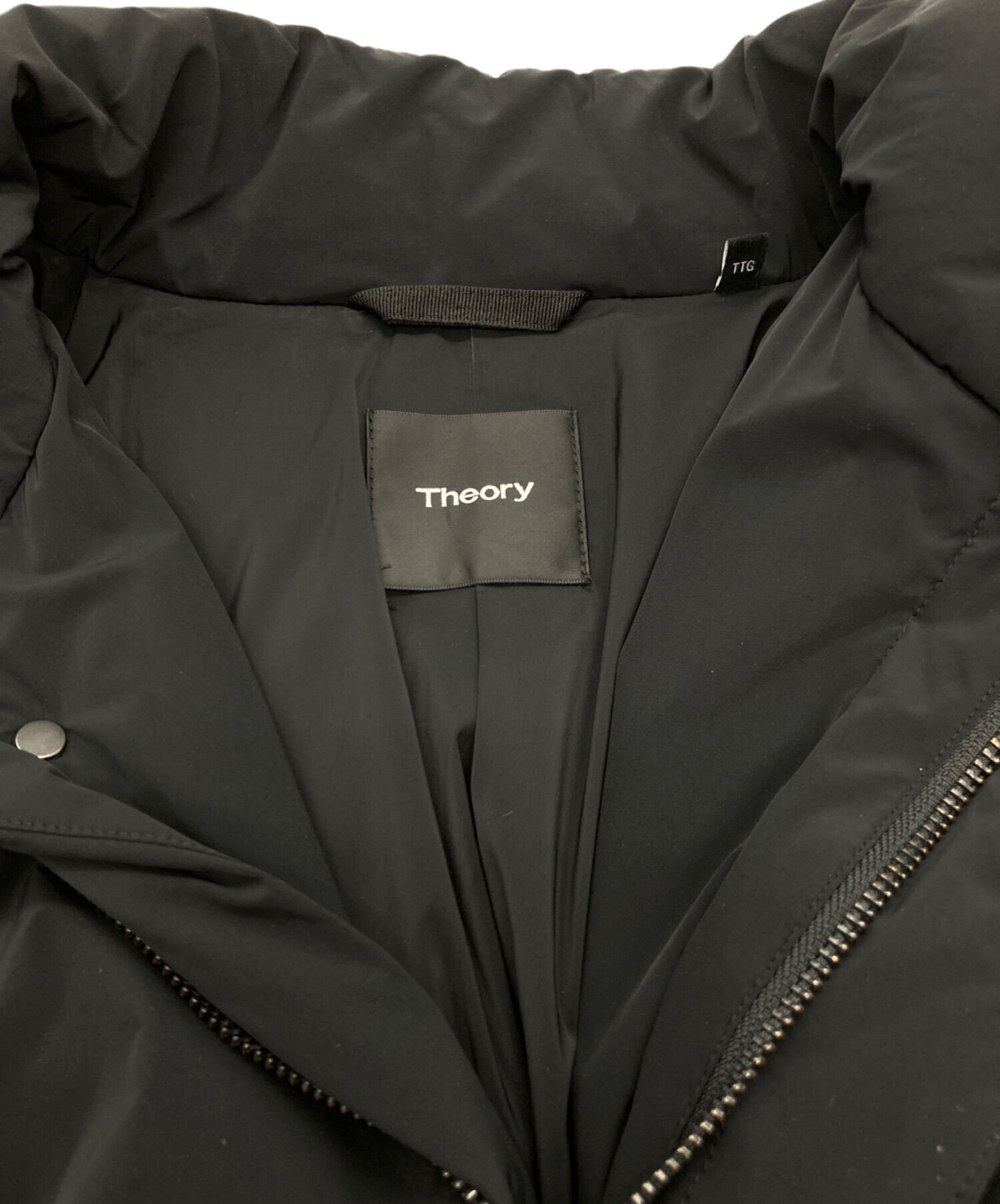 中古・古着通販】theory (セオリー) BRAZO PAPER NYLONダウンコート