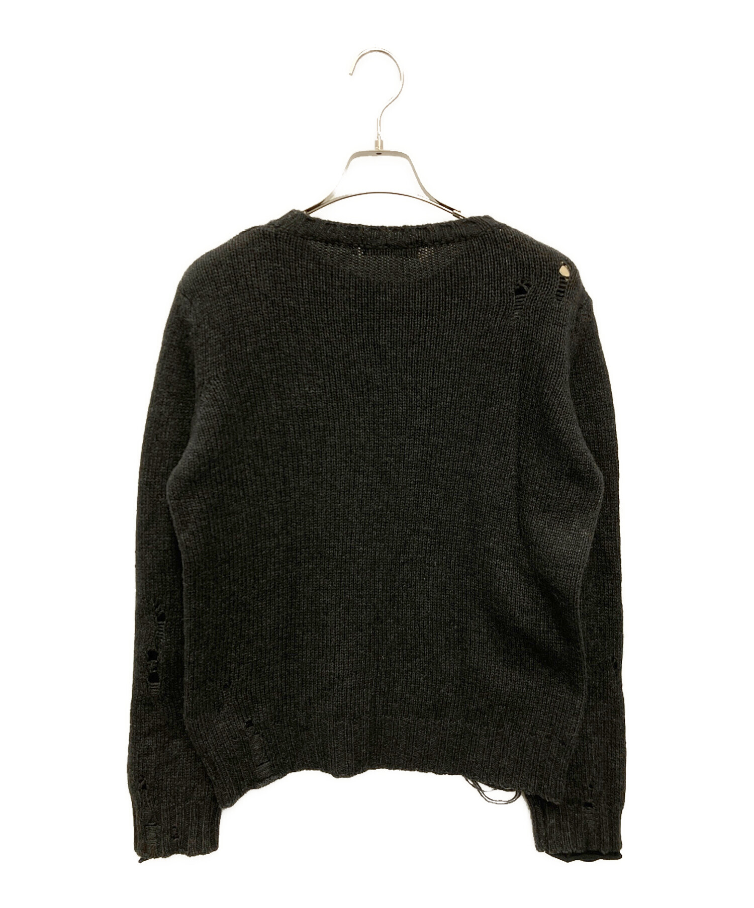 中古・古着通販】DIESEL (ディーゼル) アルパカ混ダメージニット 