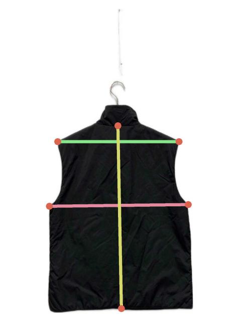 中古・古着通販】PRADA SPORTS (プラダスポーツ) 中綿ベスト ブラック