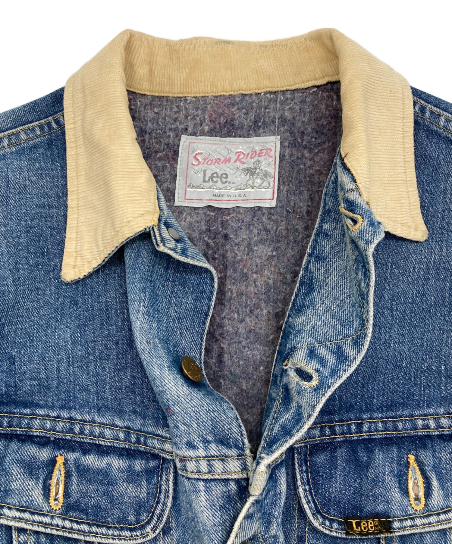 中古・古着通販】LEE (リー) 78s-80s デニムトラッカージャケット 