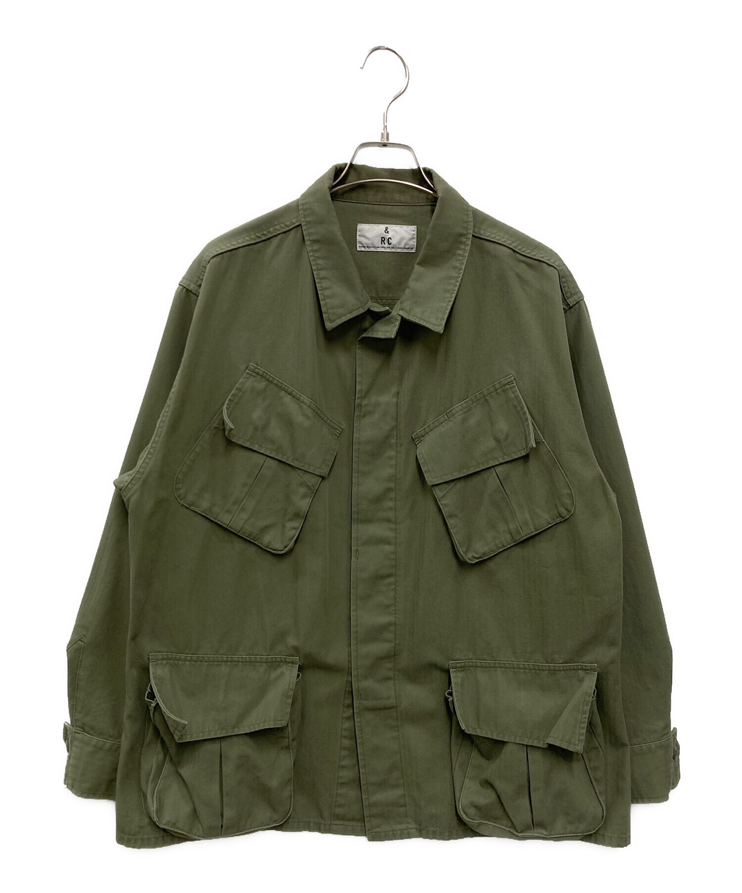 美品　Curensology 〈＆RC〉ファティーグジャケット　カーキ 中古・古着通販】Curensology (カレンソロジー) Fatigue Jacket カーキ