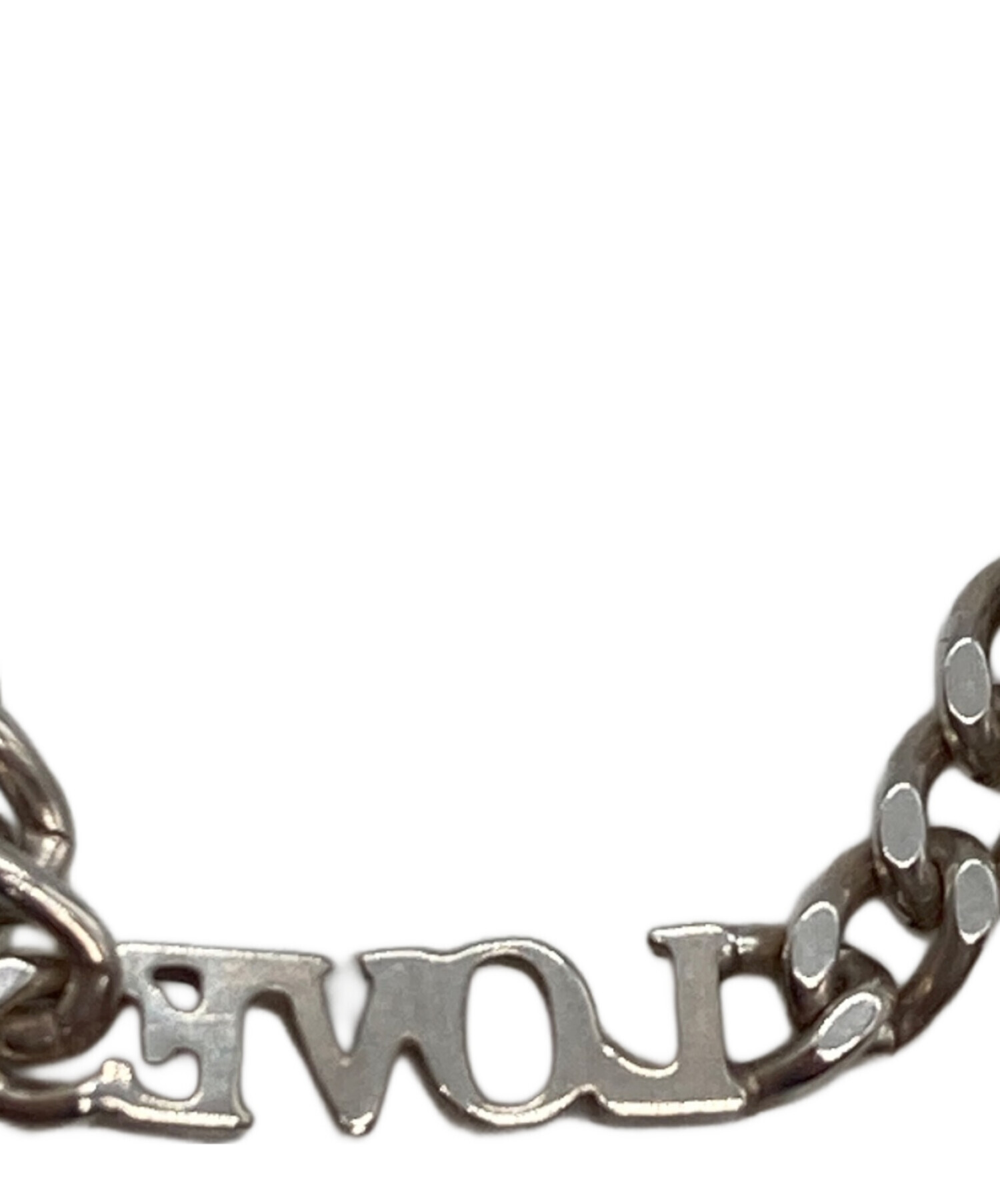 e.m. イーエム LOVEチェーンネックレス☆チョーカー SILVER925 LOVEチェーンネックレス/レディース/メンズ/ギフト