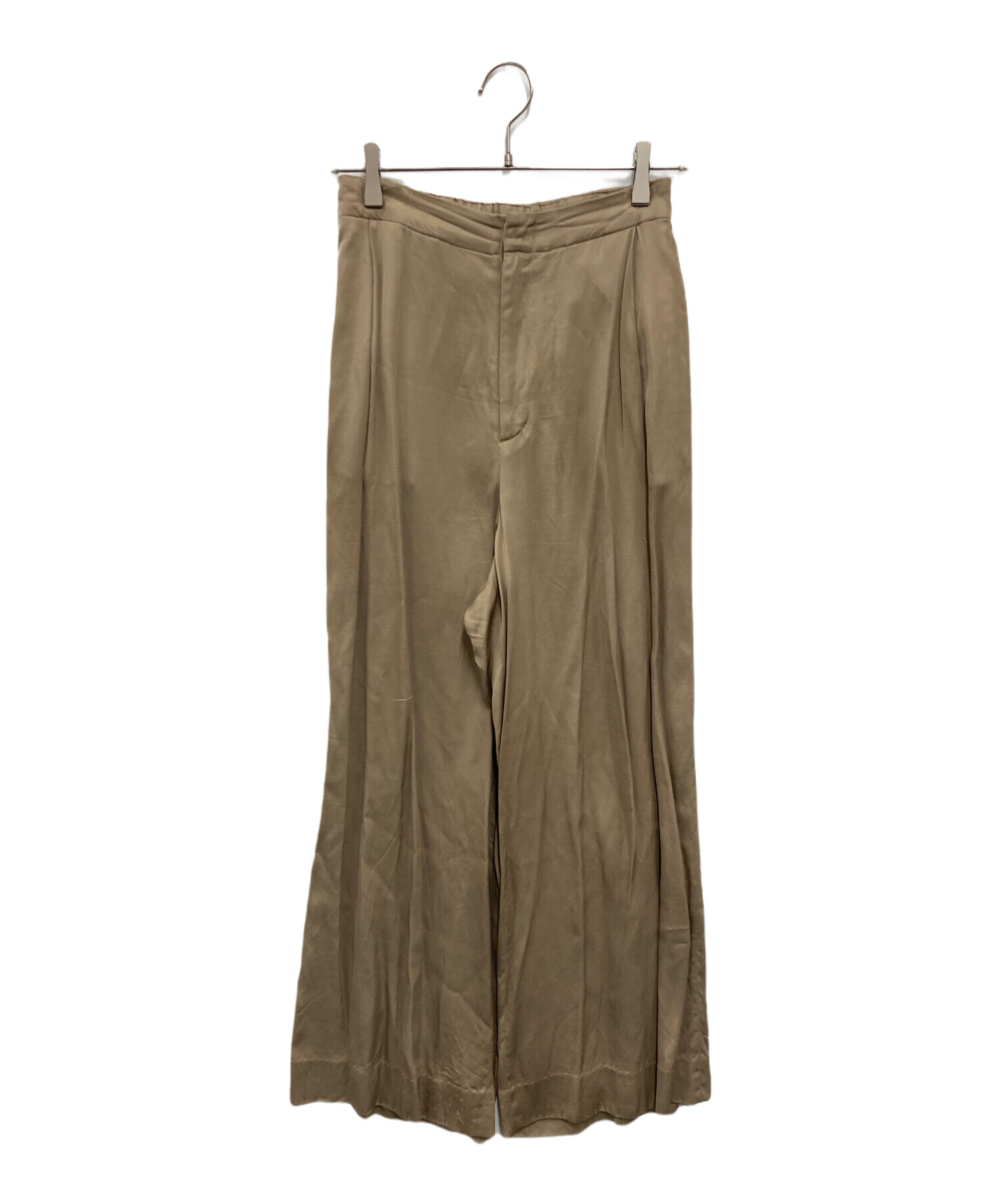 中古・古着通販】Plage (プラージュ) fibril linen 混 フレアパンツ