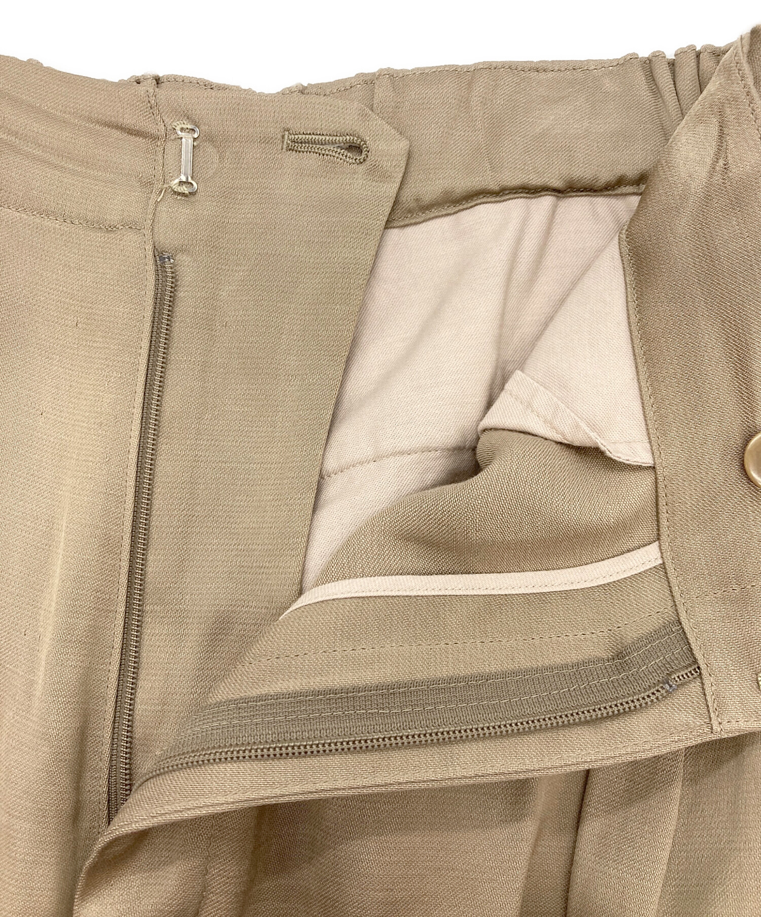 中古・古着通販】Plage (プラージュ) fibril linen 混 フレアパンツ