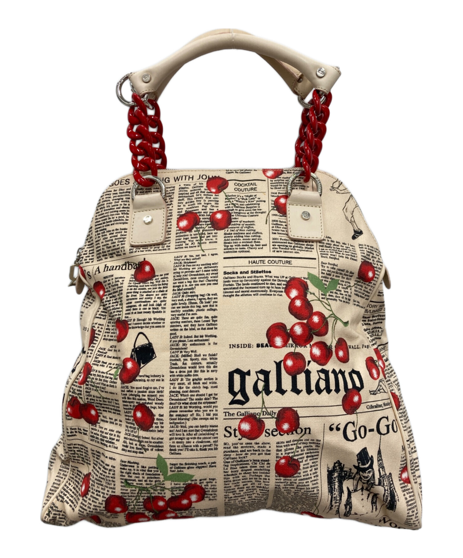中古・古着通販】JOHN GALLIANO (ジョンガリアーノ) ニュースペーパー