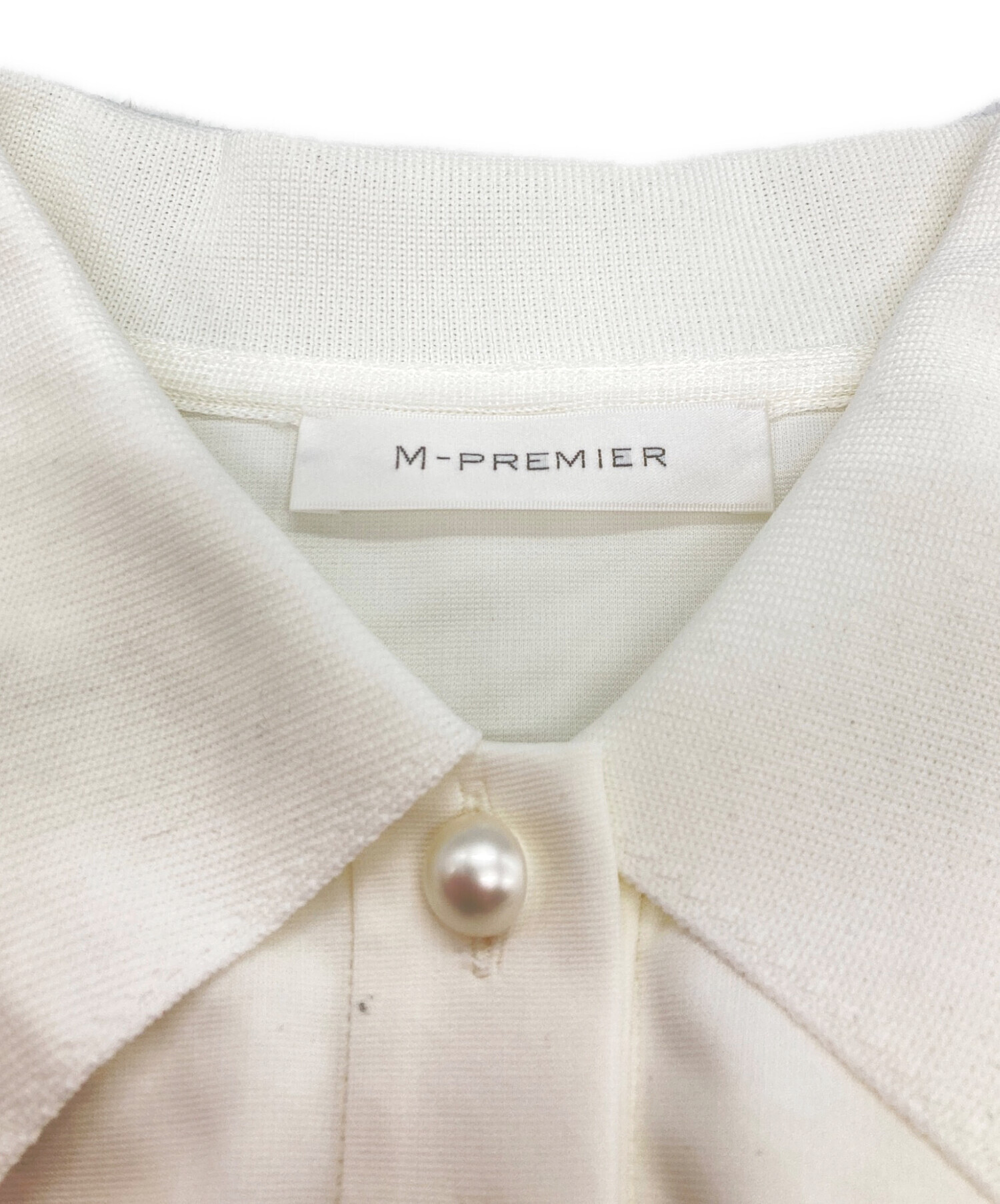 中古・古着通販】M-premier (エムプルミエ) ポンチデザインスリーブ