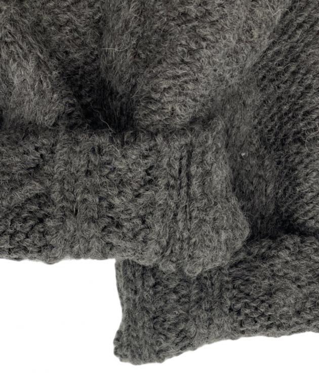 中古・古着通販】cygne (シーニュ) オフショルケーブルニット グレー