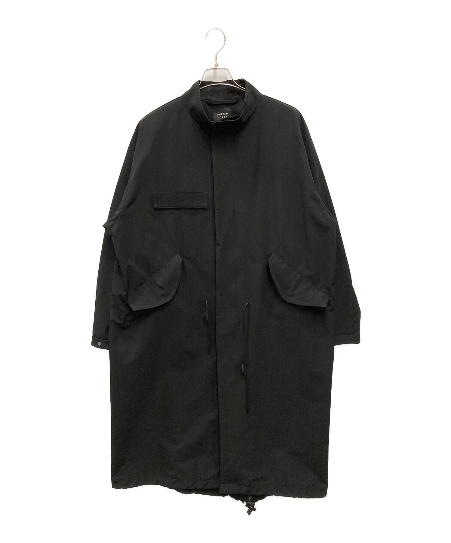 値下げ！UNITED TOKYOユナイテッドトウキョウ　中綿モッズコート黒　美品 中古・古着通販】UNITED TOKYO (ユナイテッドトーキョー) Sustainable
