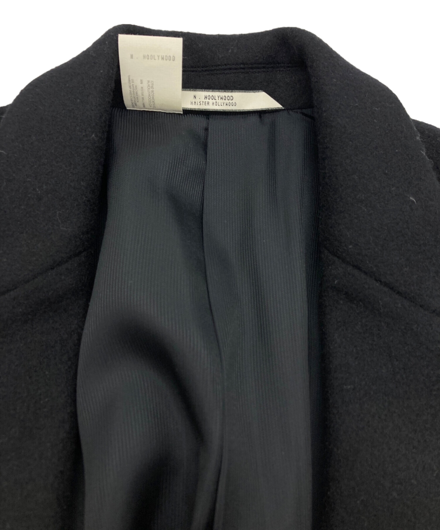 中古・古着通販】N.HOOLYWOOD (エヌ ハリウッド) カシミア混チェスター