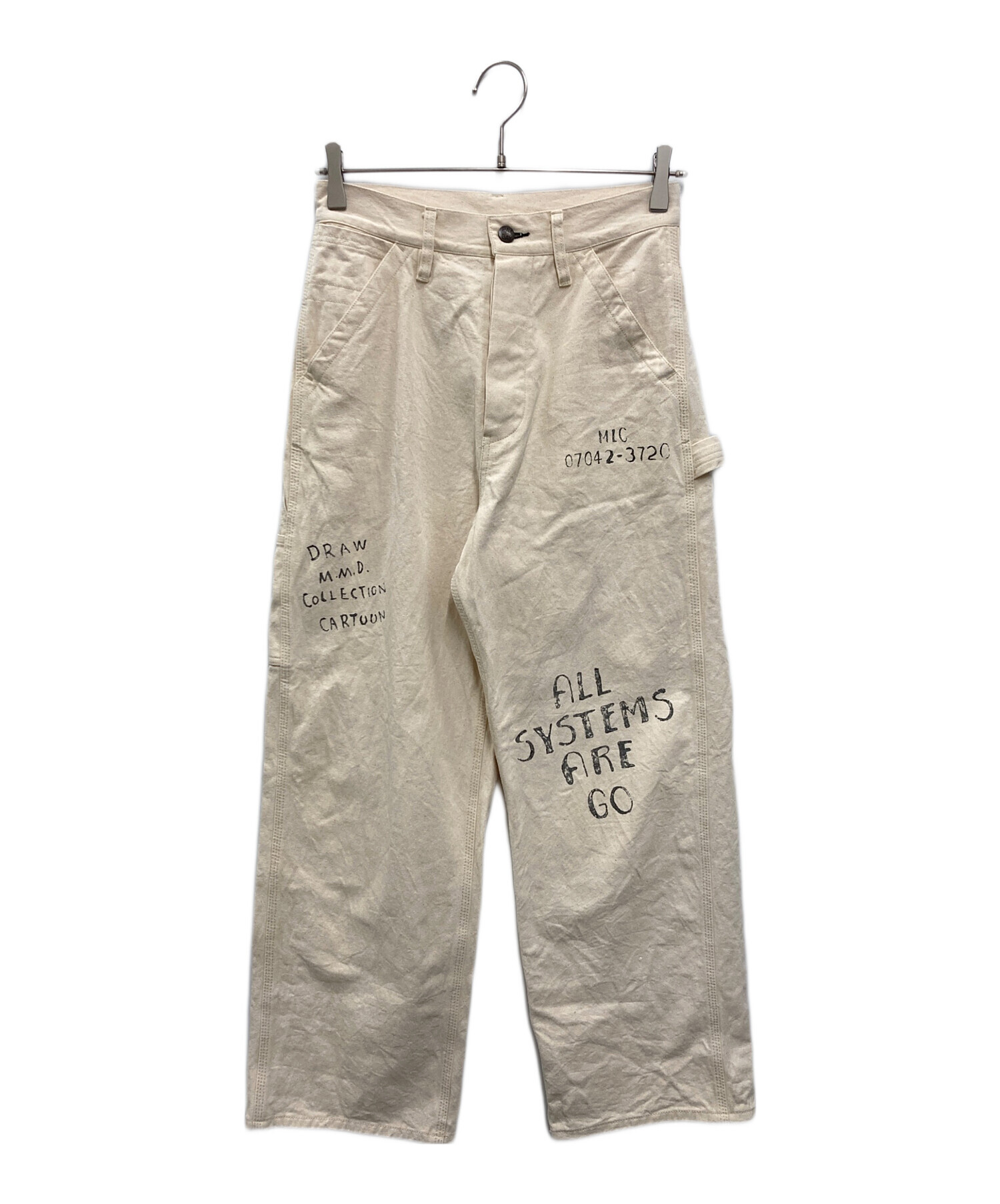 中古・古着通販】PAY DAY (ペイデイ) ペインターパンツ アイボリー