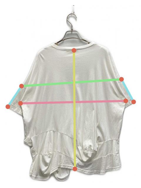 中古・古着通販】ENFOLD (エンフォルド) CURVE LAYERED-HEM T-SHIRT
